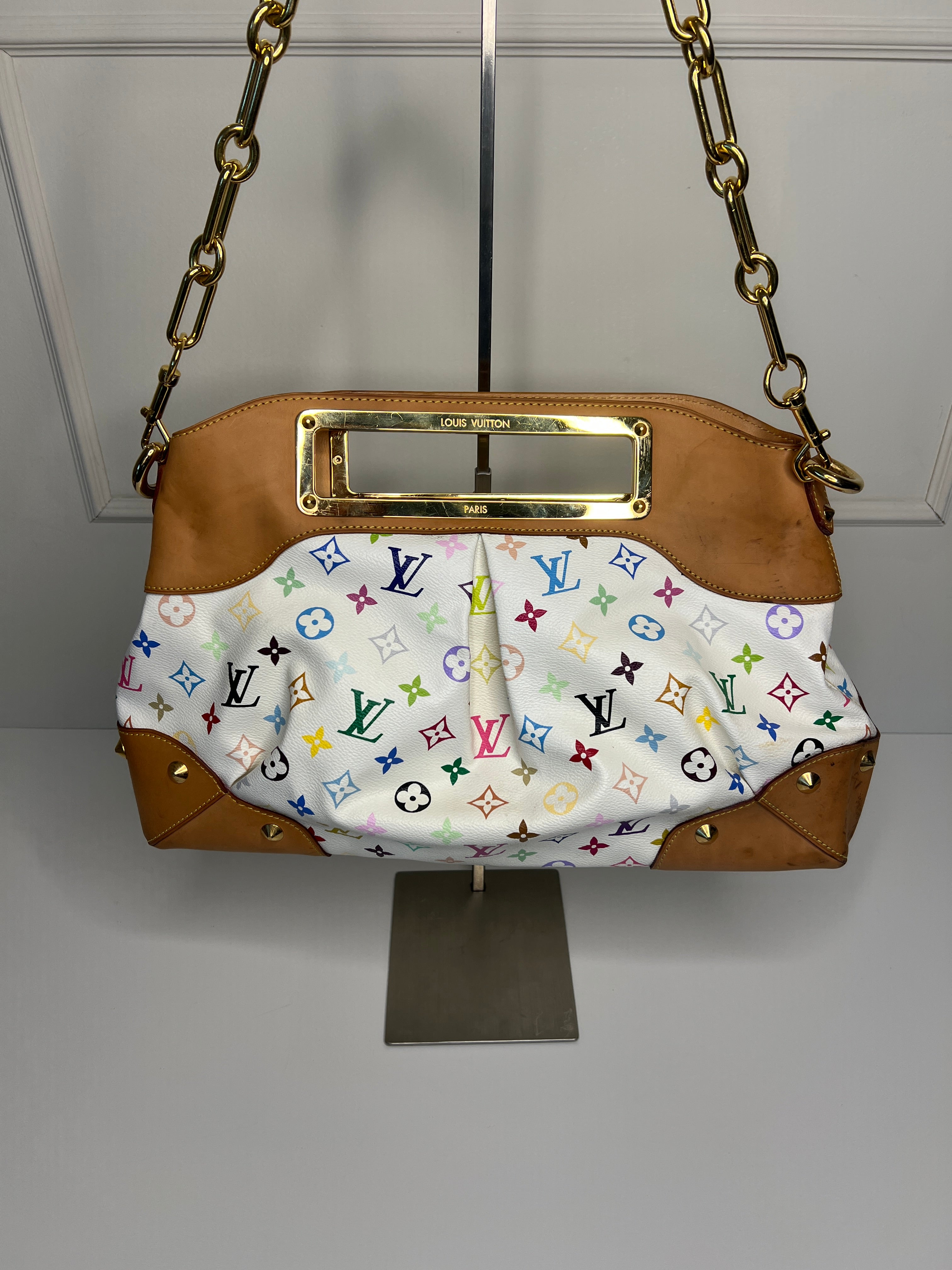 Louis Vuitton x Takashi Murakami Multicolor Judy GM schoudertas