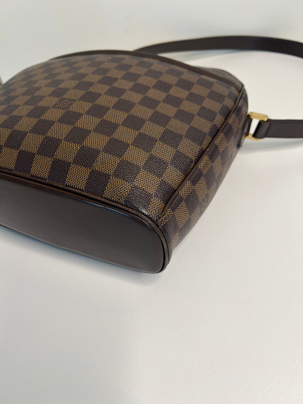 Louis Vuitton Ipanema PM Damier Ebene Canvas Crossbody Tas