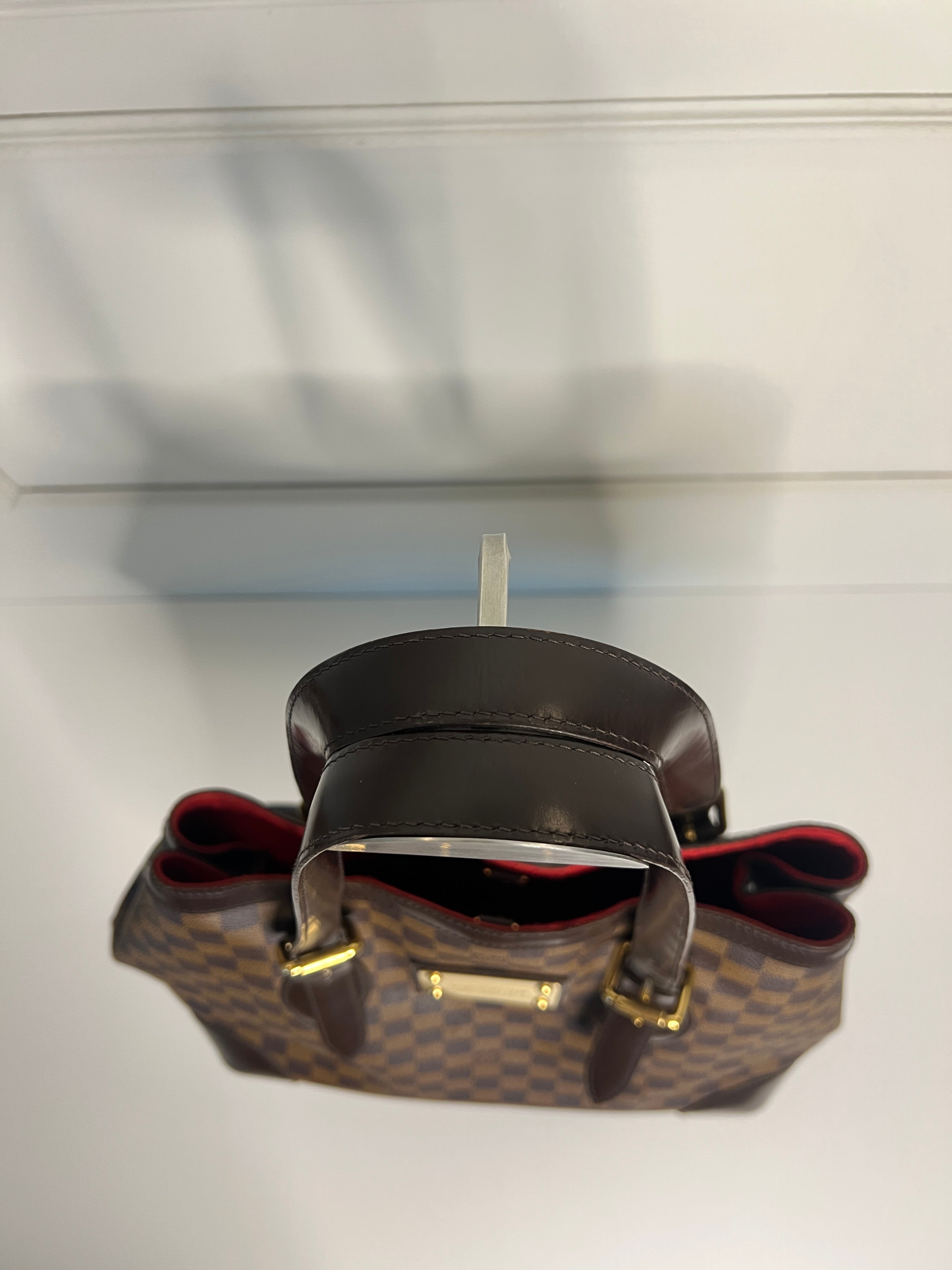 Louis Vuitton Hampstead MM Damier Ebene Canvas Schoudertas Shopper