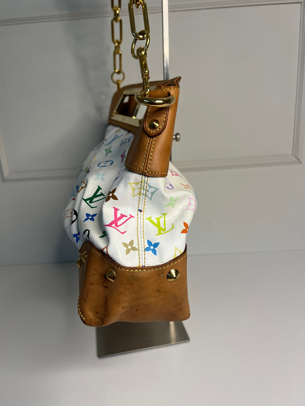 Louis Vuitton x Takashi Murakami Multicolor Judy GM schoudertas