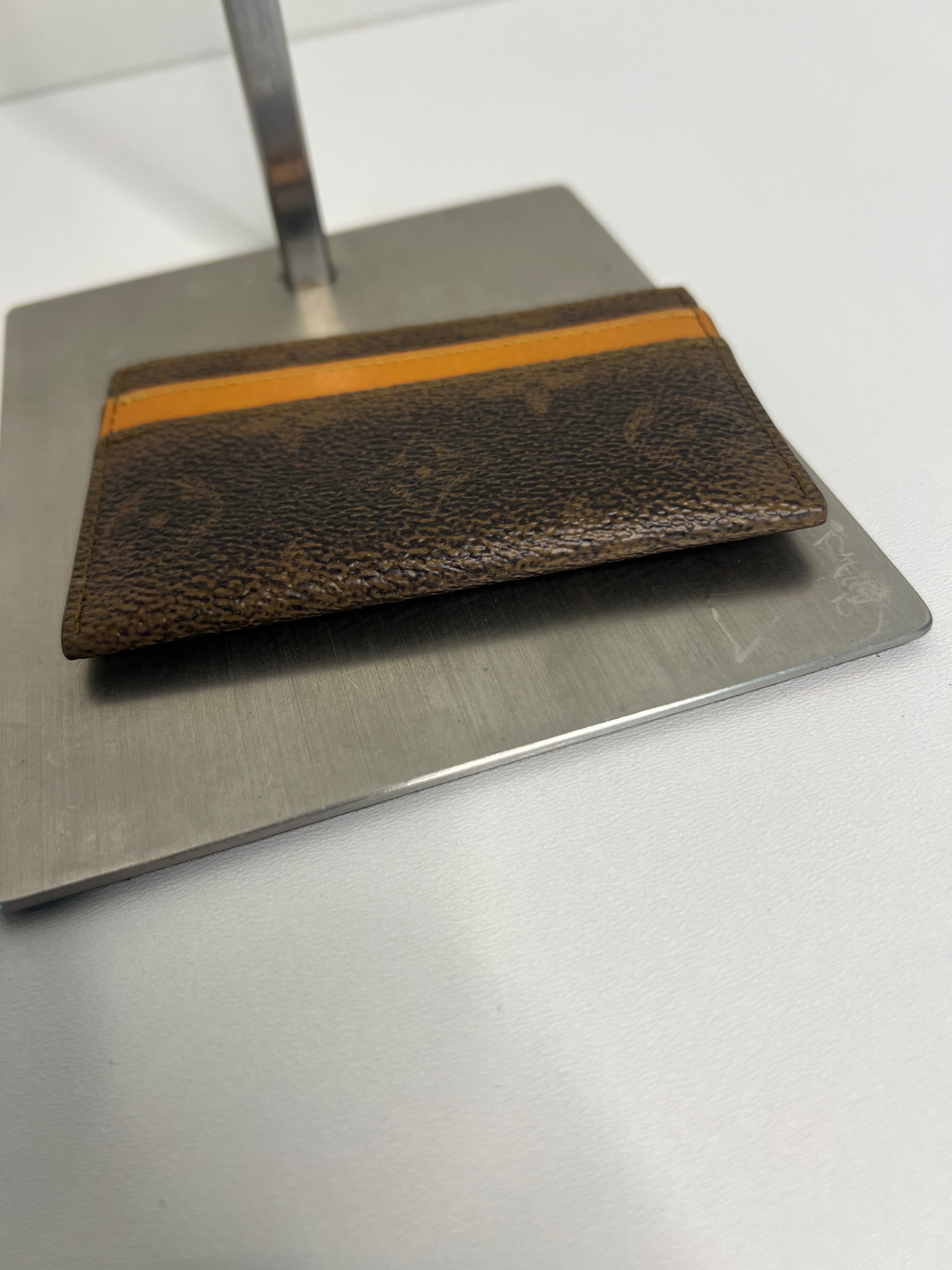 Monogram Dust Double Card Holder