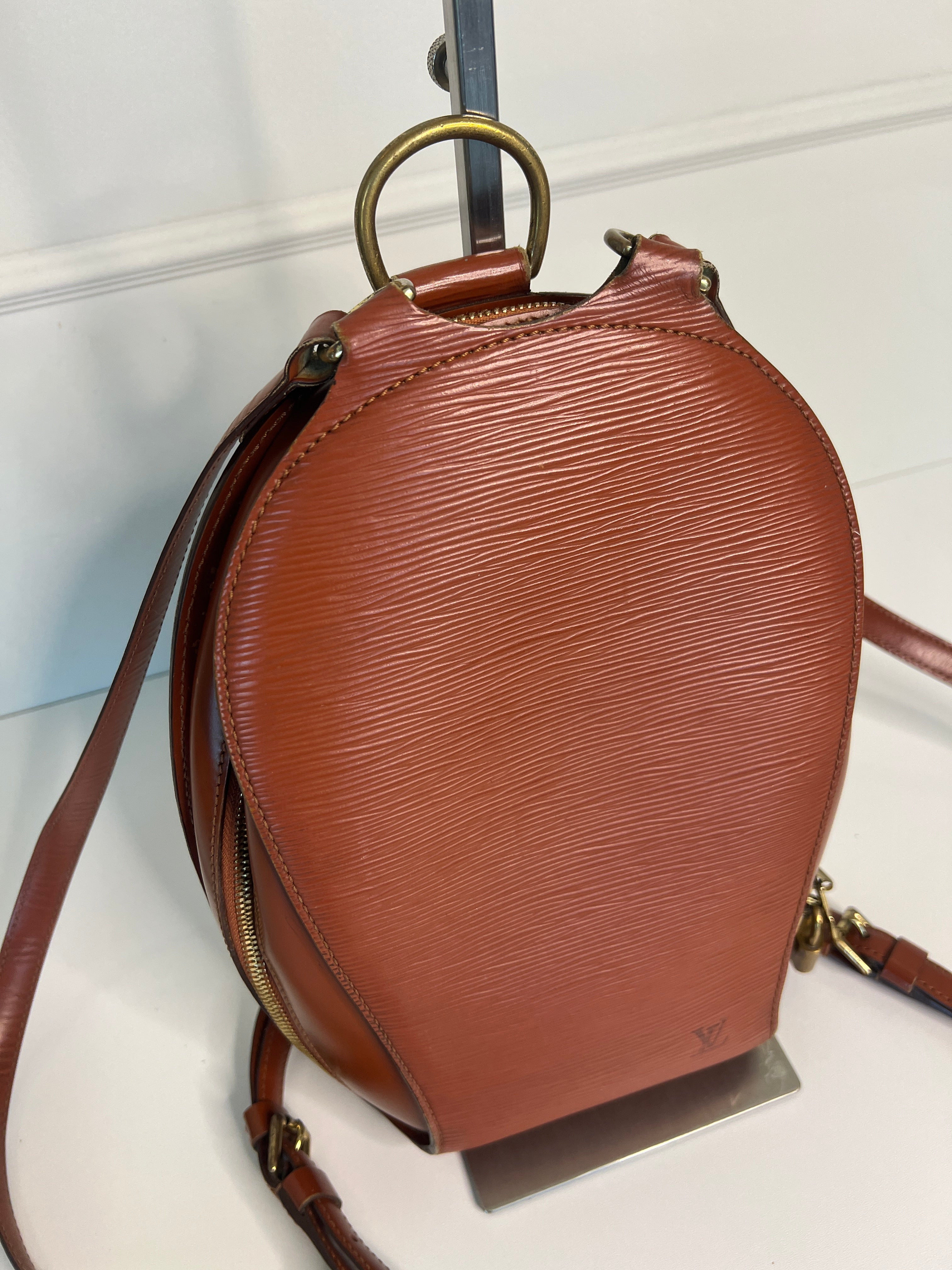 Louis Vuitton Mabillon Epi Leder Cognac – Vintage Rugtas