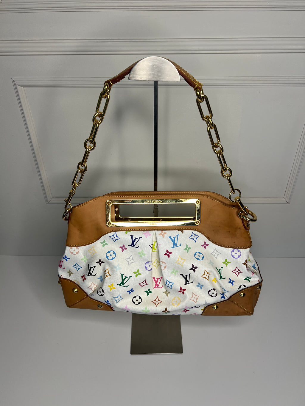 Louis Vuitton x Takashi Murakami Multicolor Judy GM schoudertas