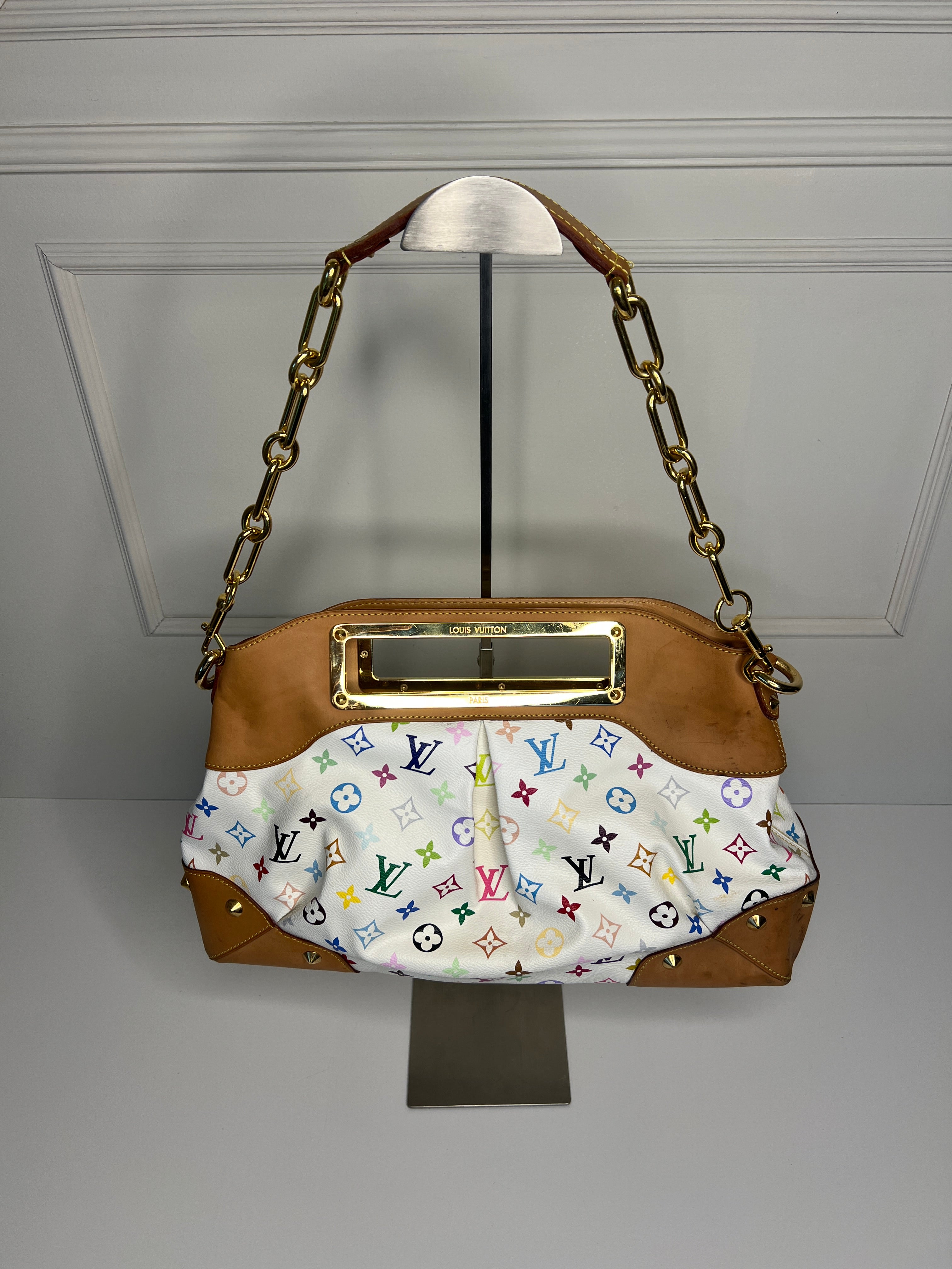 Louis Vuitton x Takashi Murakami Multicolor Judy GM schoudertas