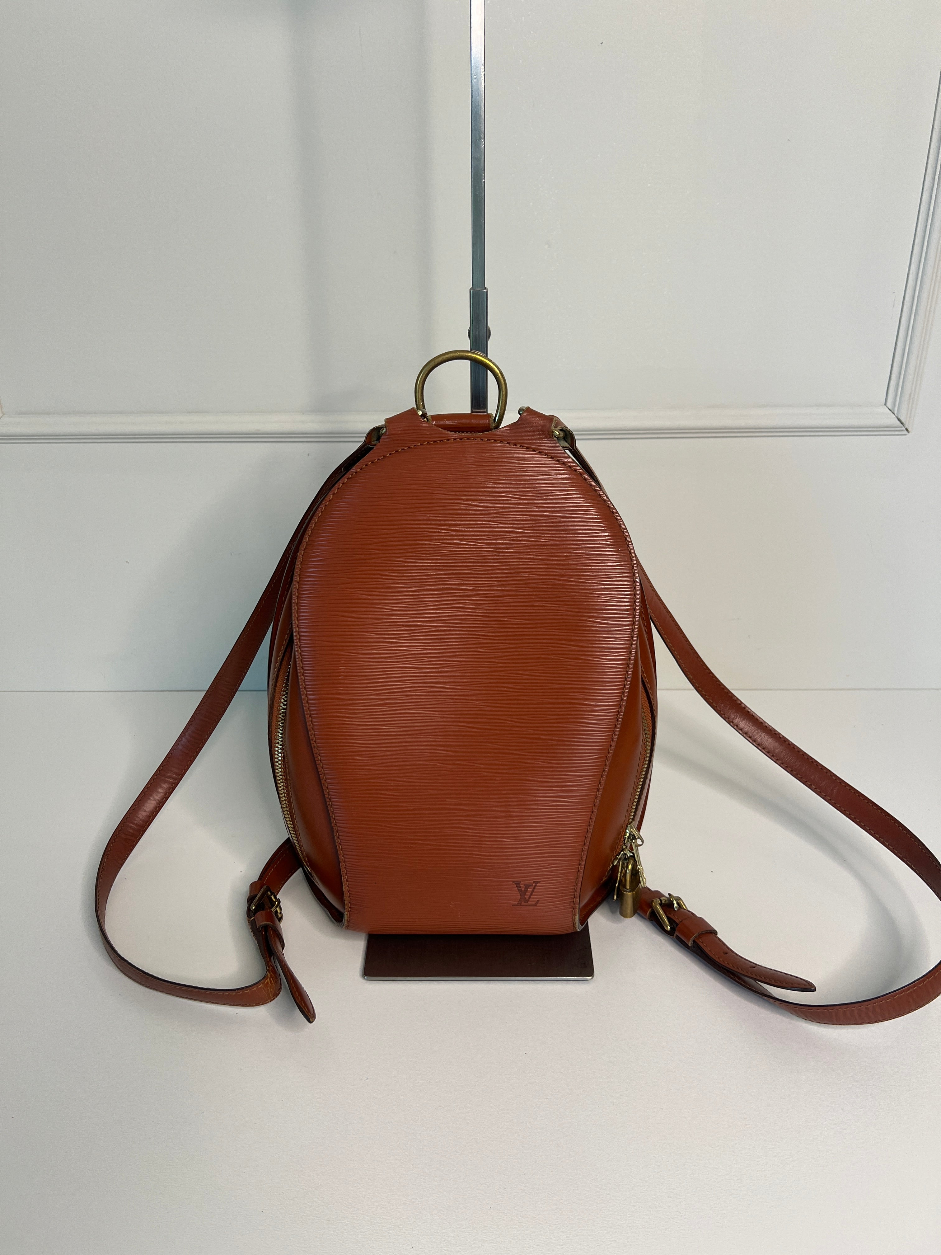 Louis Vuitton Mabillon Epi Leder Cognac – Vintage Rugtas