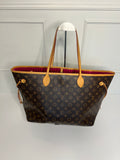 Louis Vuitton Neverfull GM Monogram Canvas Pink Pochette