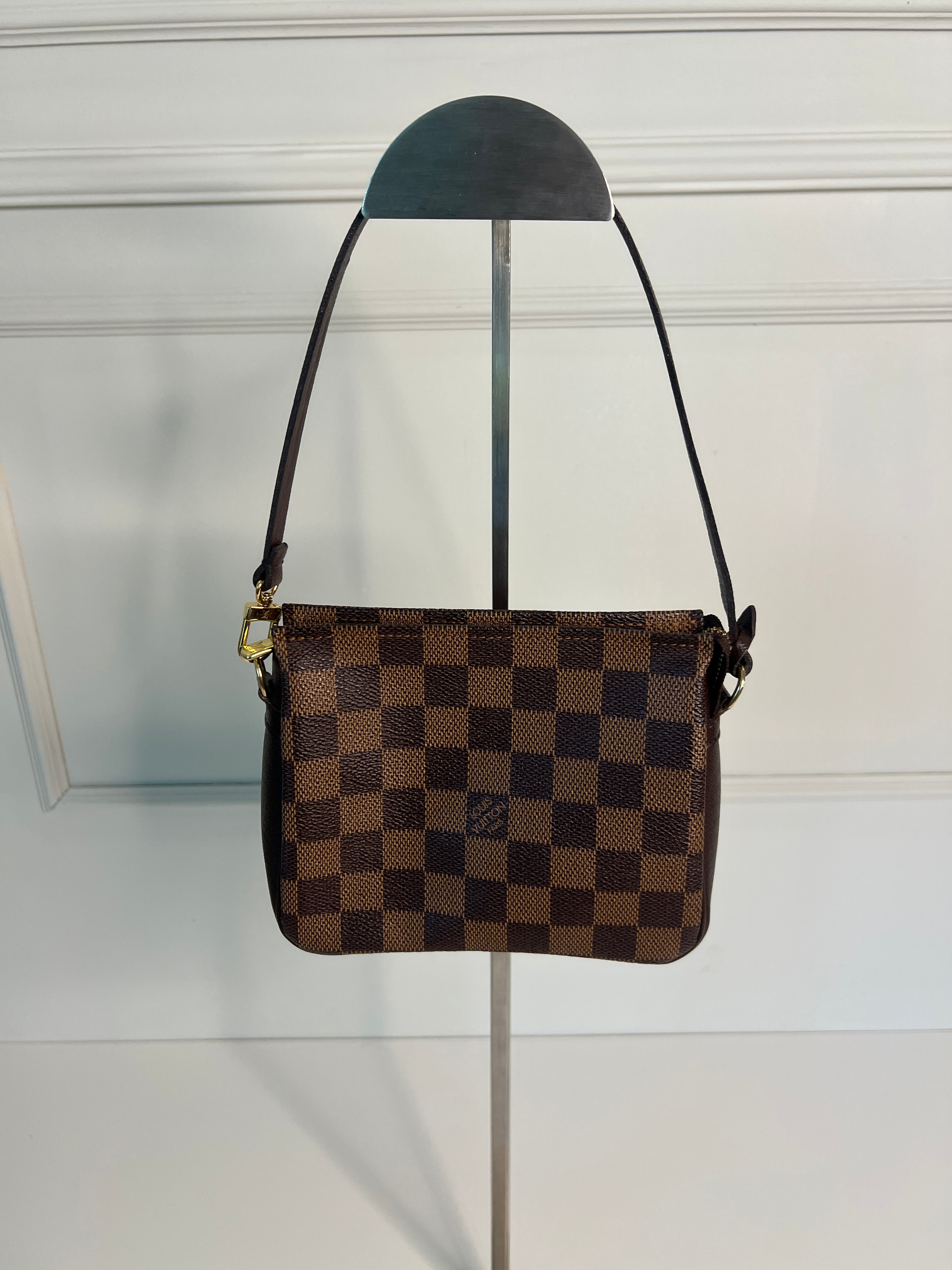 Louis Vuitton Trousse make-up tas Damier Ebene