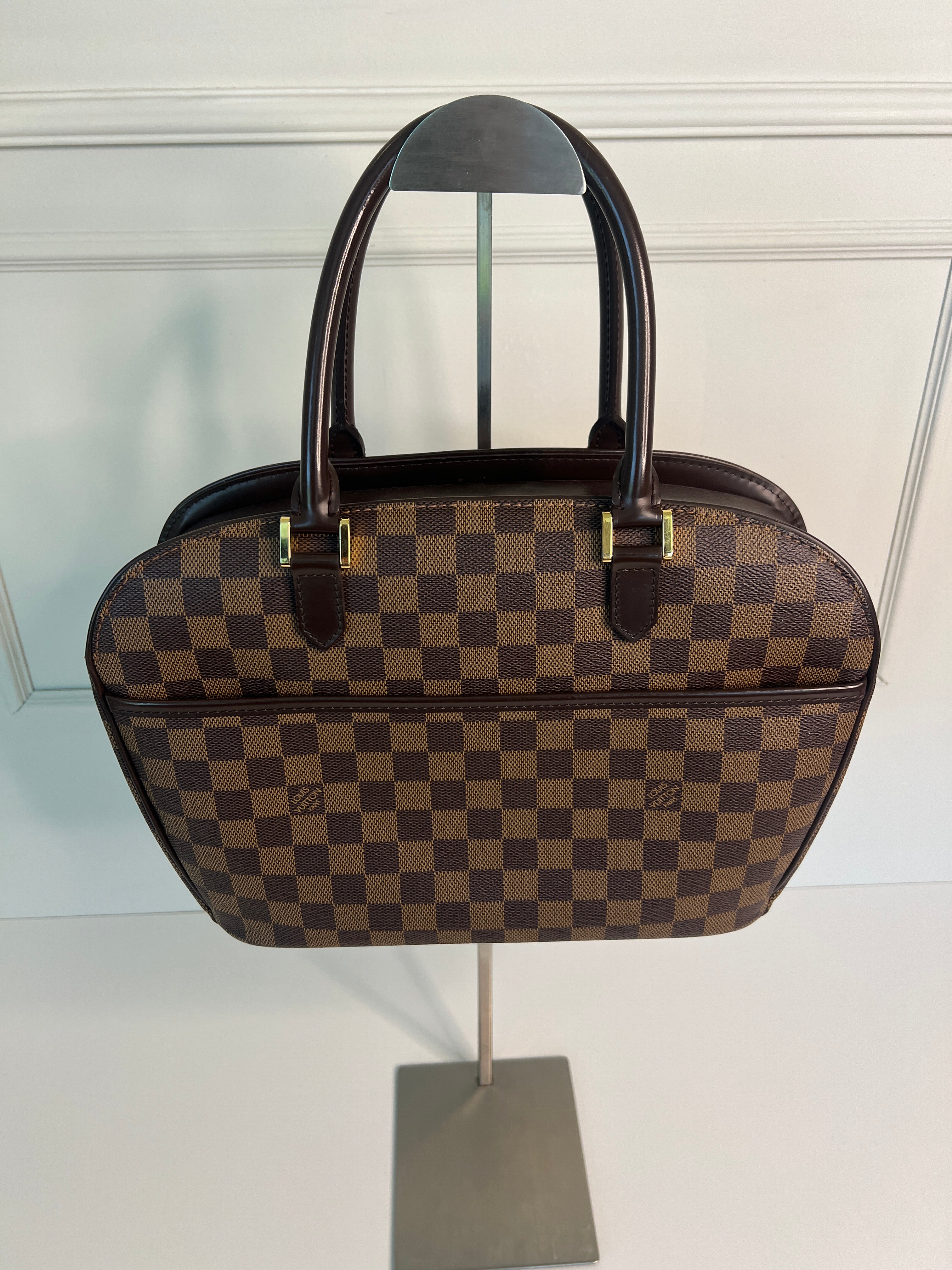 Louis Vuitton Sarria MM Damier Ebene Canvas Handtas