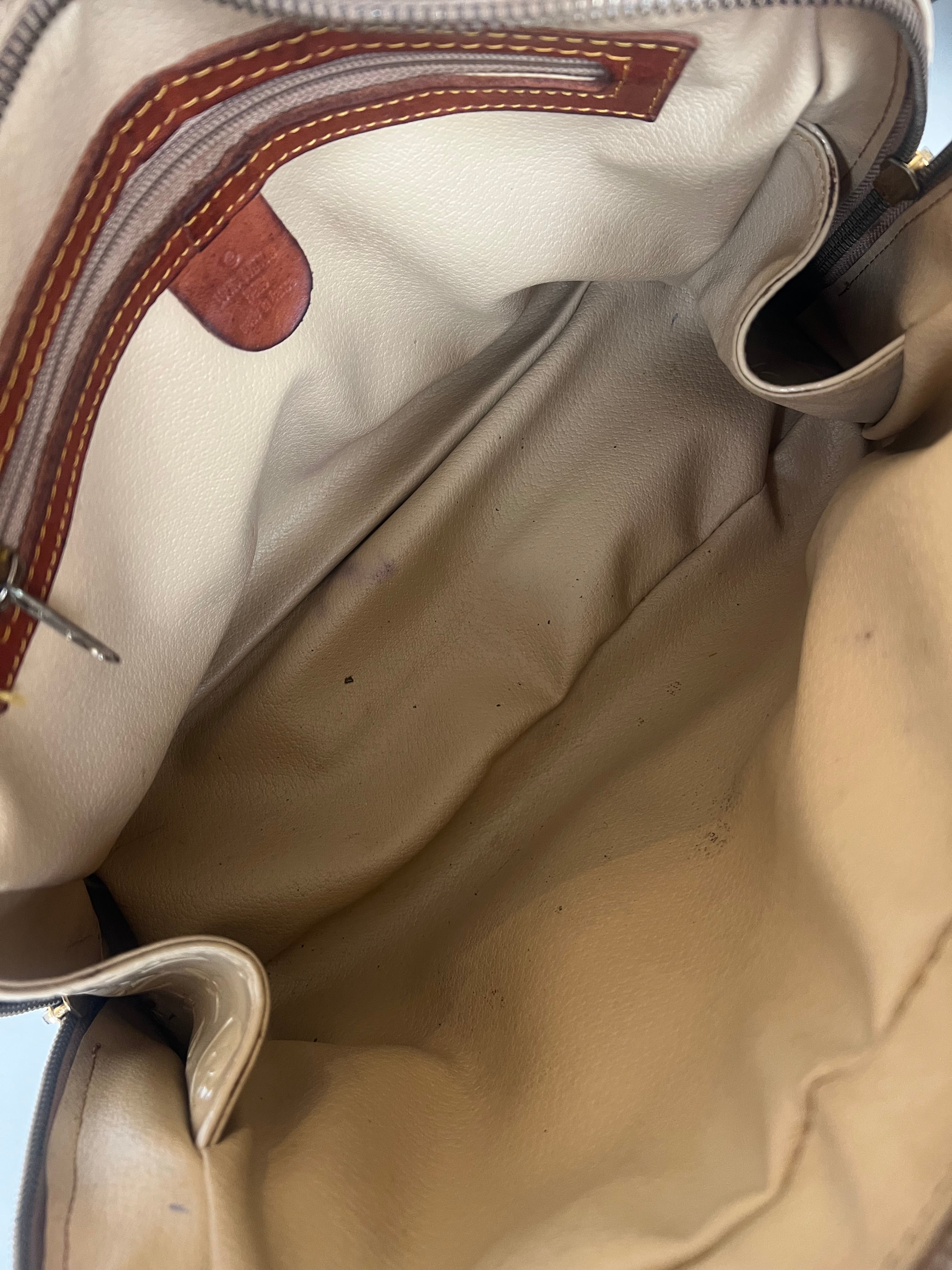Louis Vuitton Trouville Vernis Beige