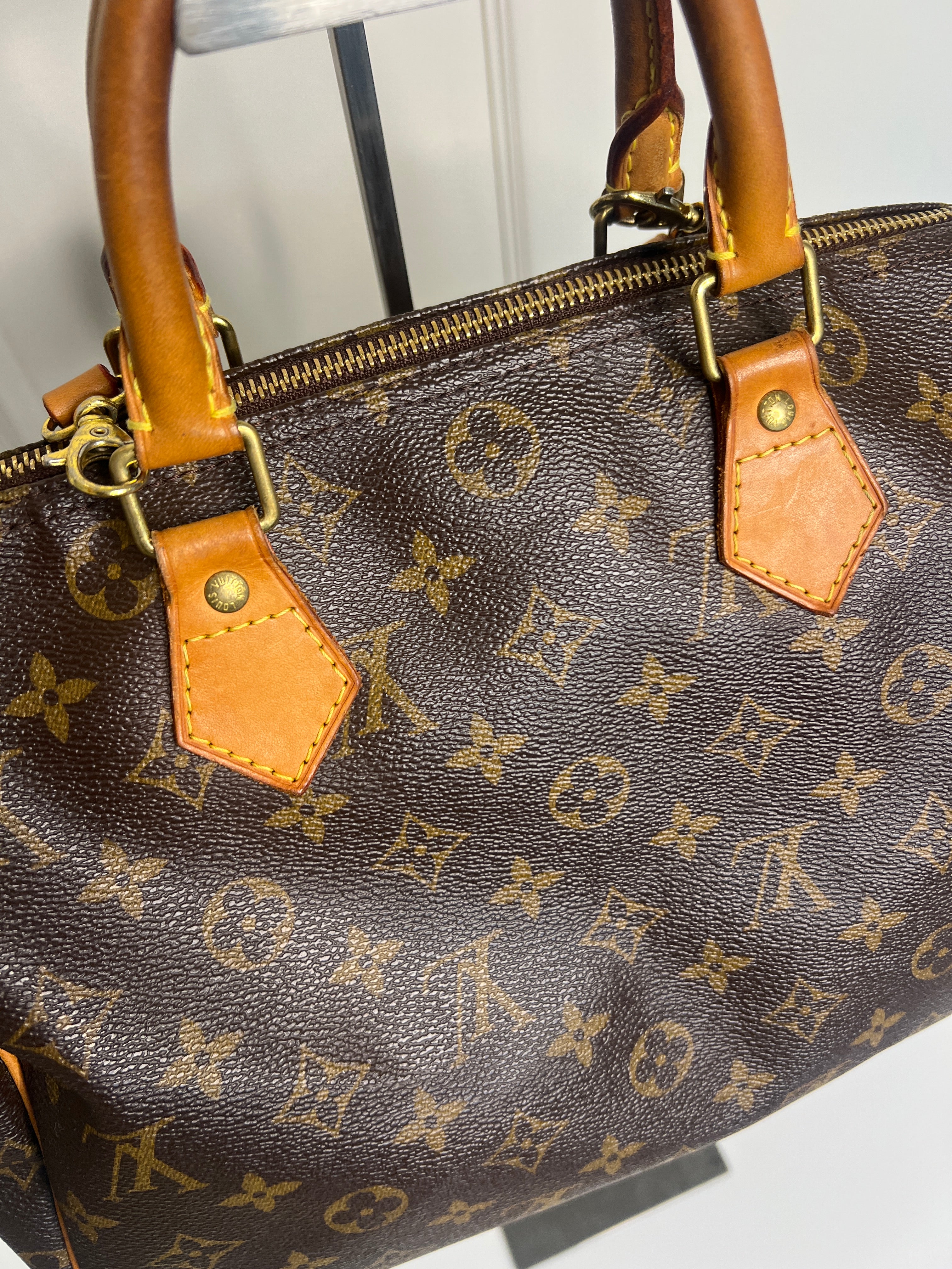 Louis Vuitton Speedy 30 Monogram Bag met schouderriem