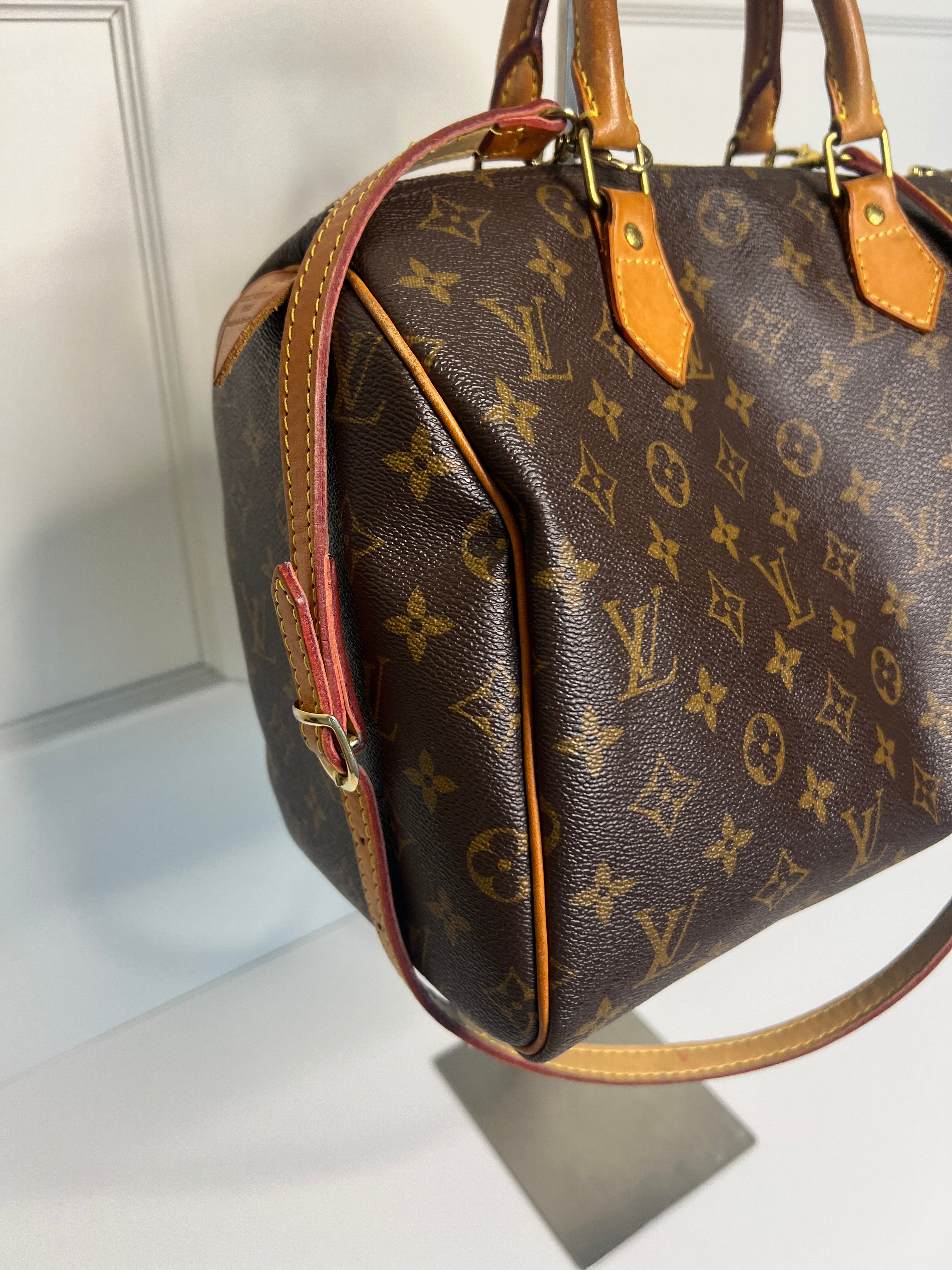 Louis Vuitton Speedy 30 Monogram Bag met schouderriem