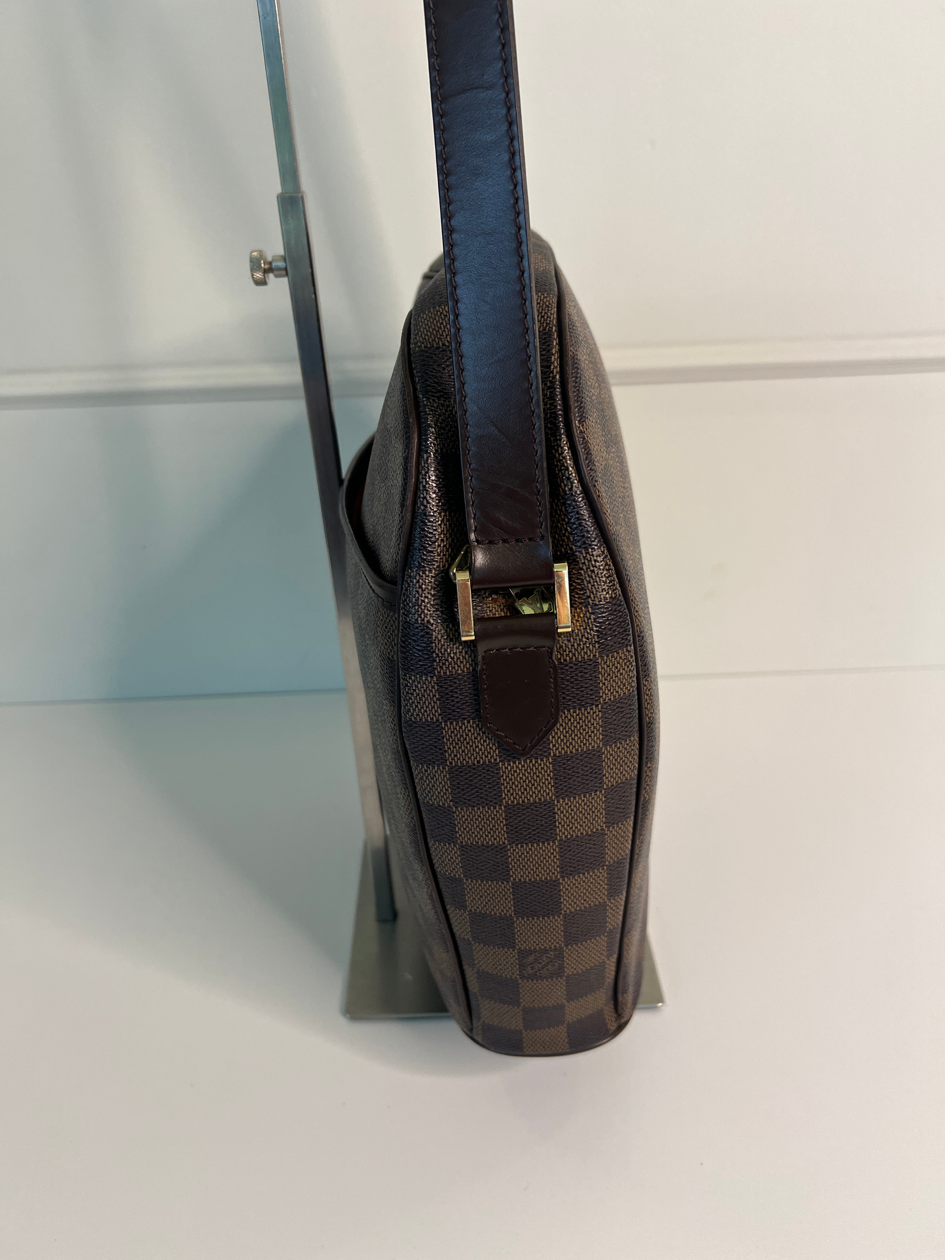Louis Vuitton Ipanema PM Damier Ebene Canvas Crossbody Tas