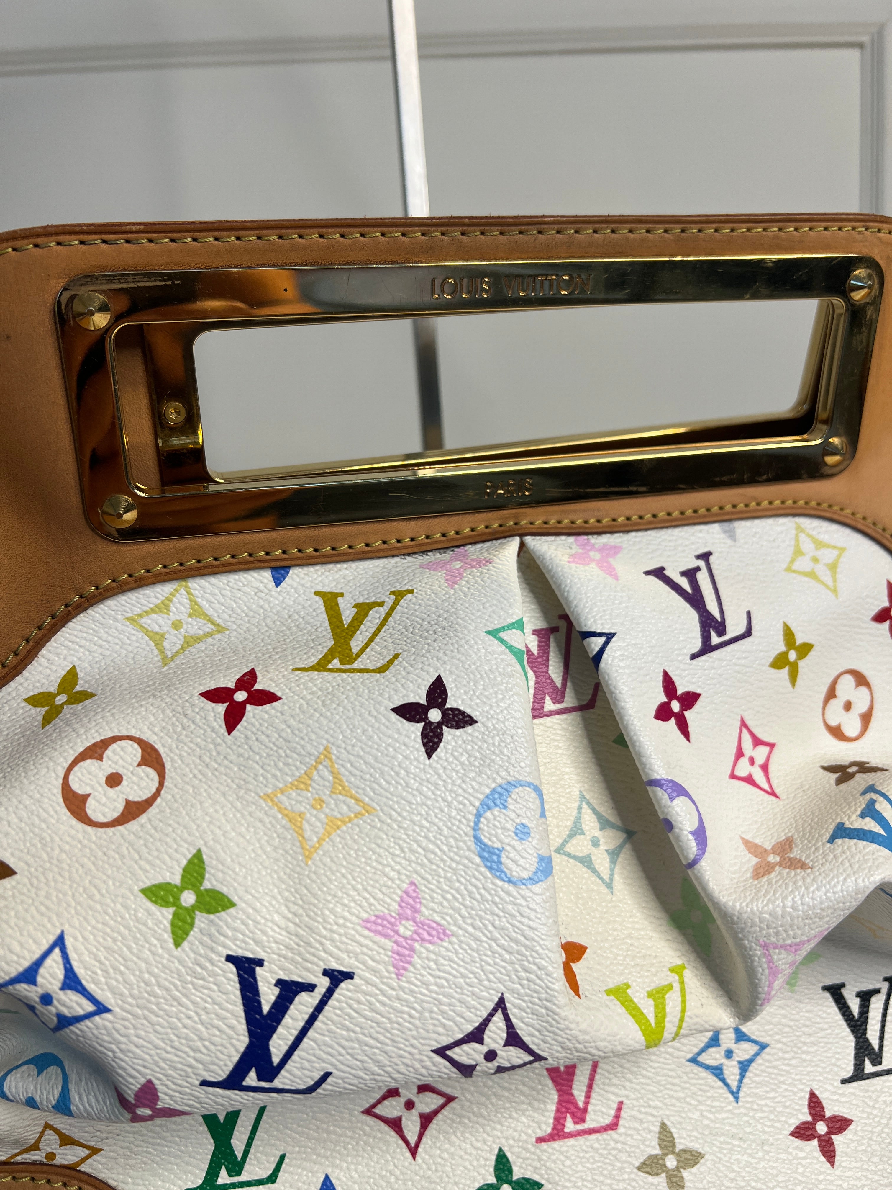 Louis Vuitton x Takashi Murakami Multicolor Judy GM schoudertas