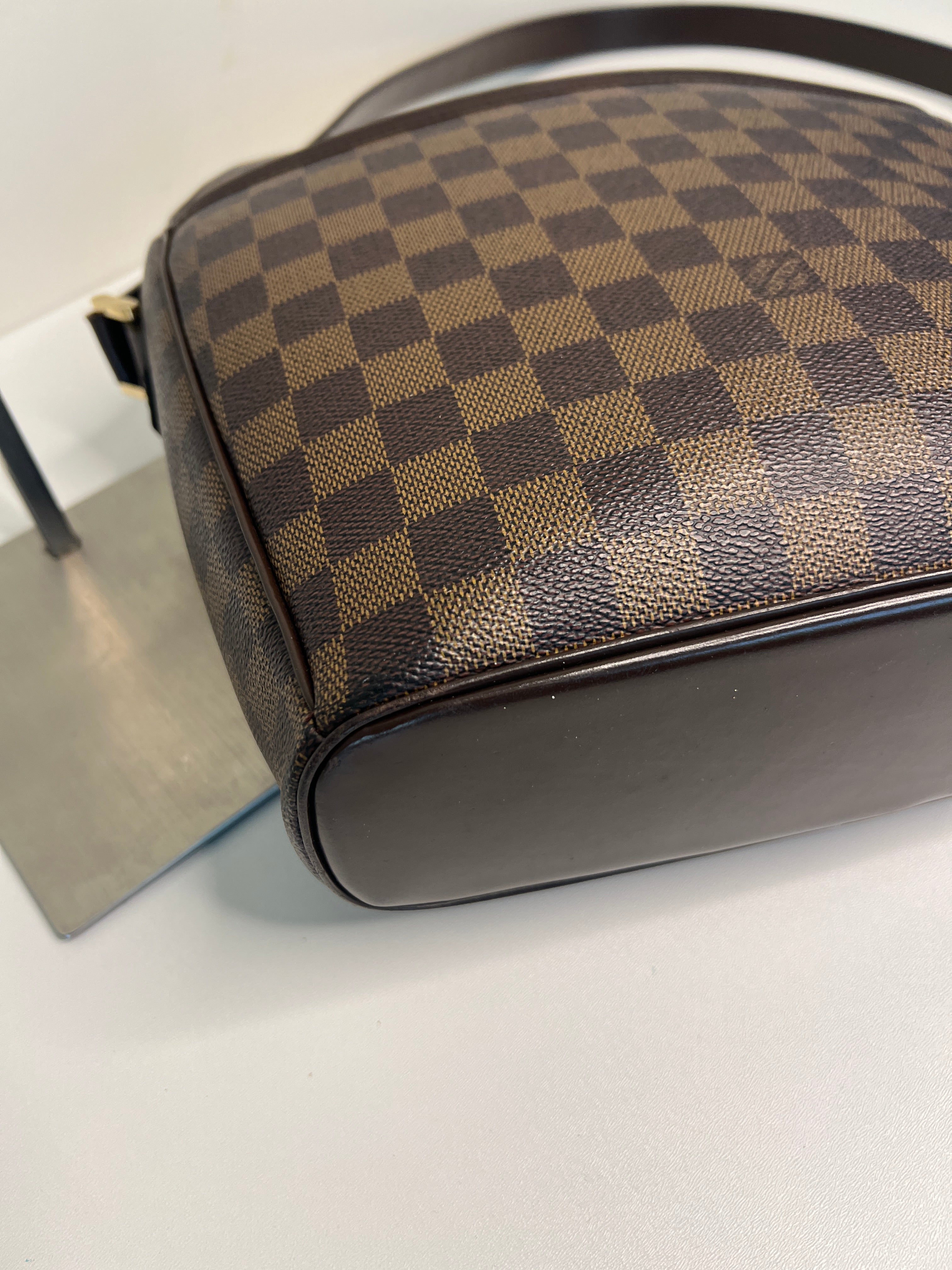 Louis Vuitton Ipanema PM Damier Ebene Canvas Crossbody Tas
