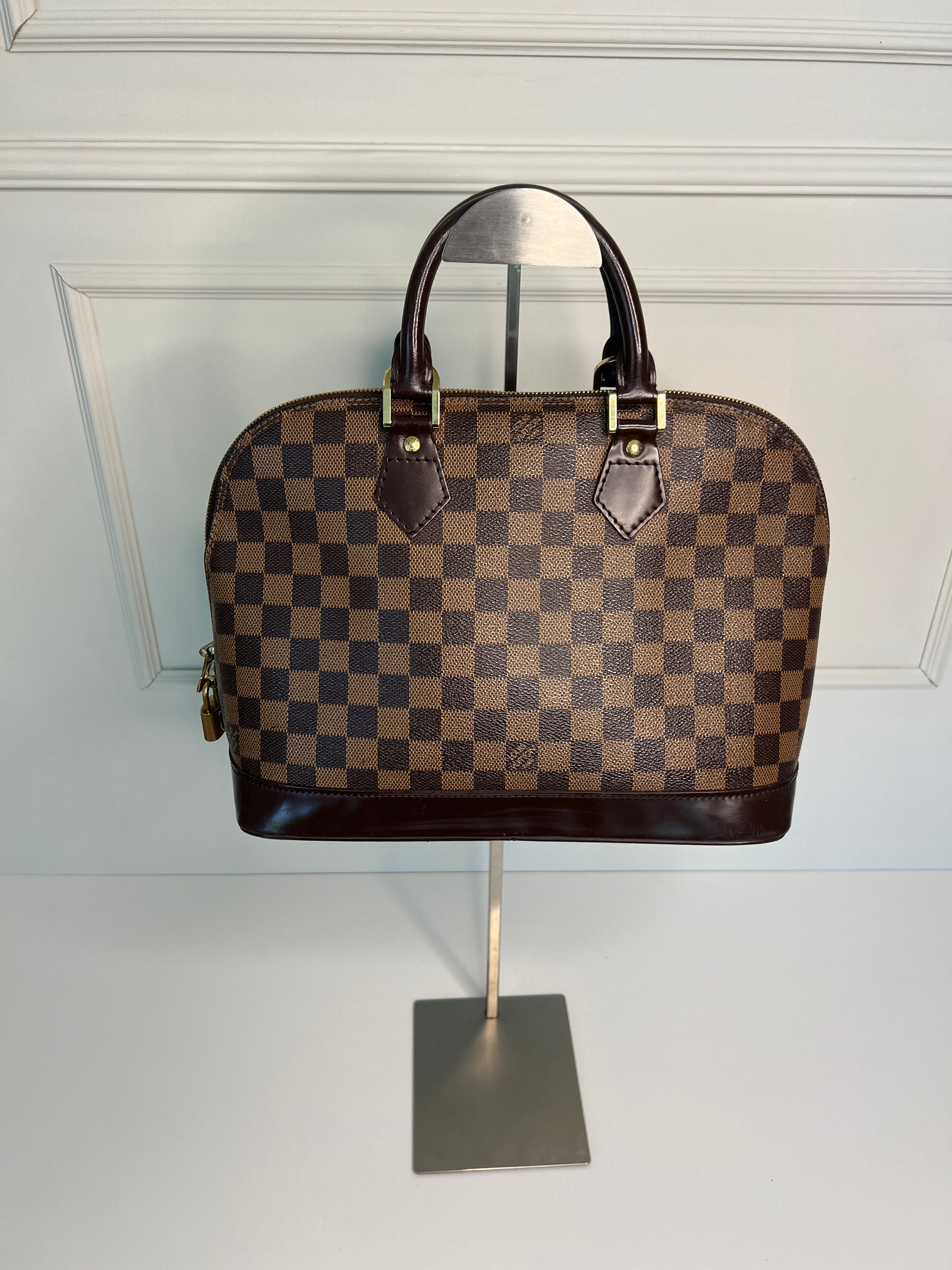 Louis Vuitton Alma PM Damier Ebene Handtas