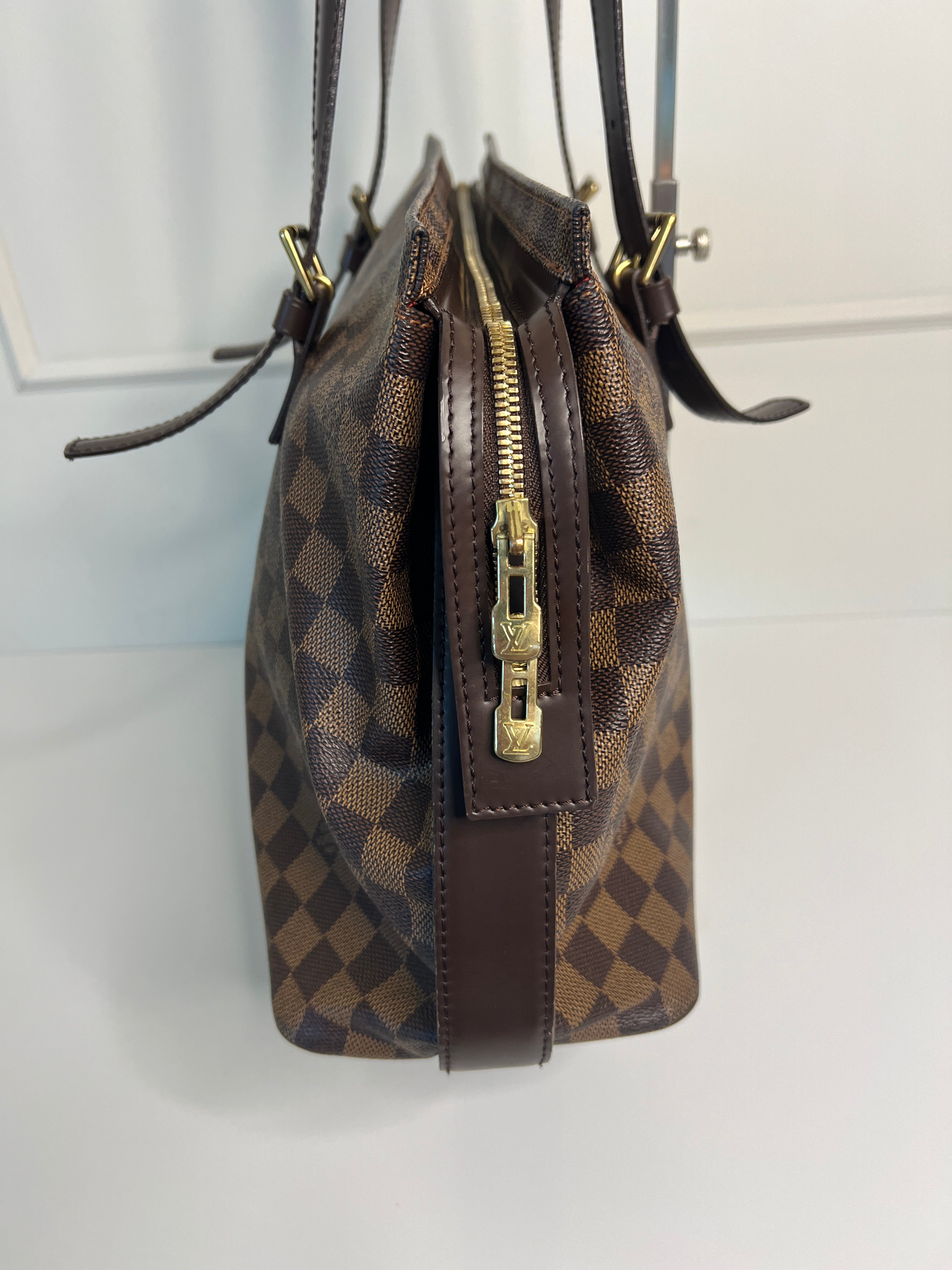 Louis Vuitton Chelsea Damier Ebene Tote Bag – Schoudertas