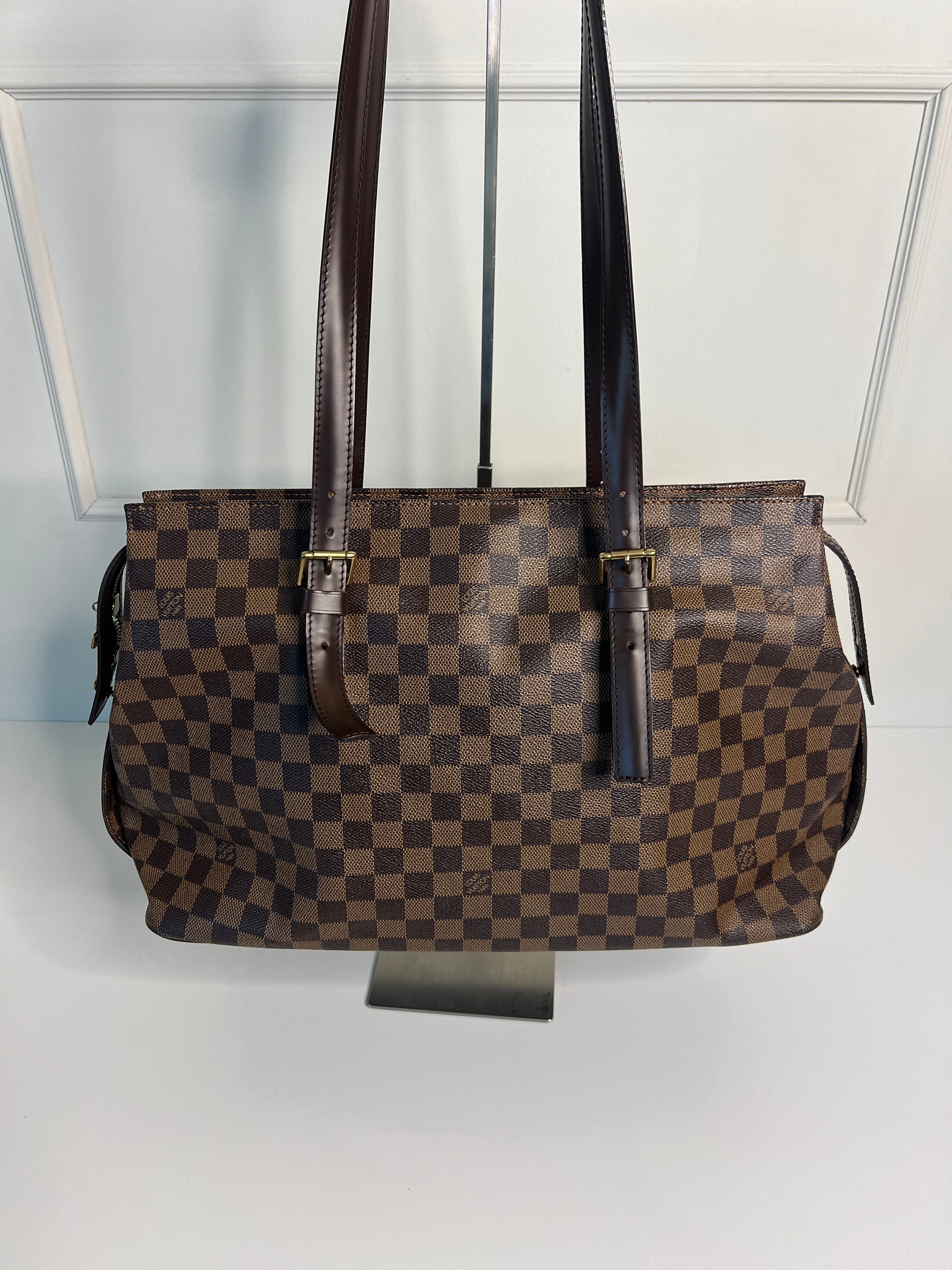 Louis Vuitton Chelsea Damier Ebene Tote Bag – Schoudertas
