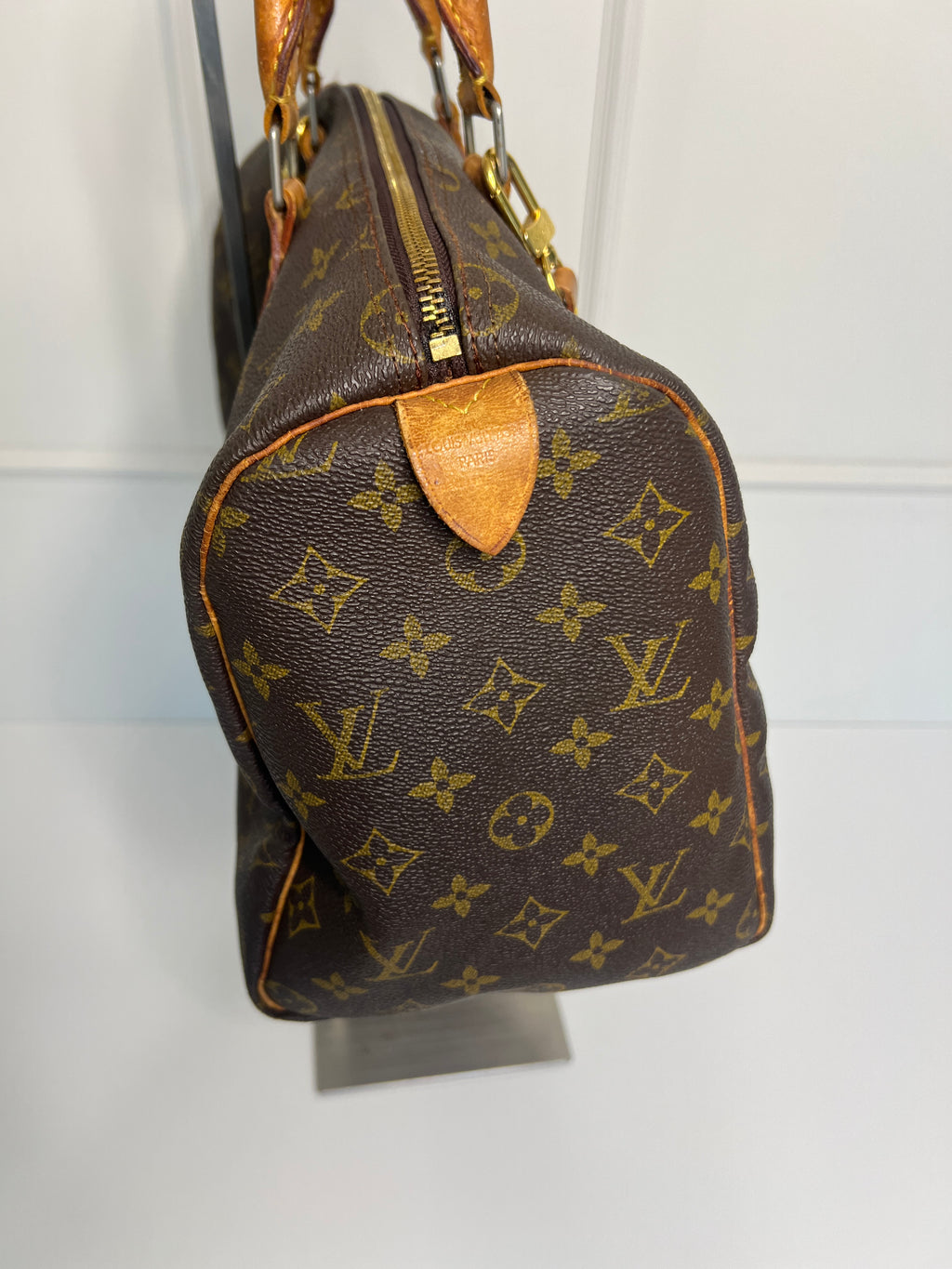 Louis Vuitton Speedy 35 Monogram met schouderriem