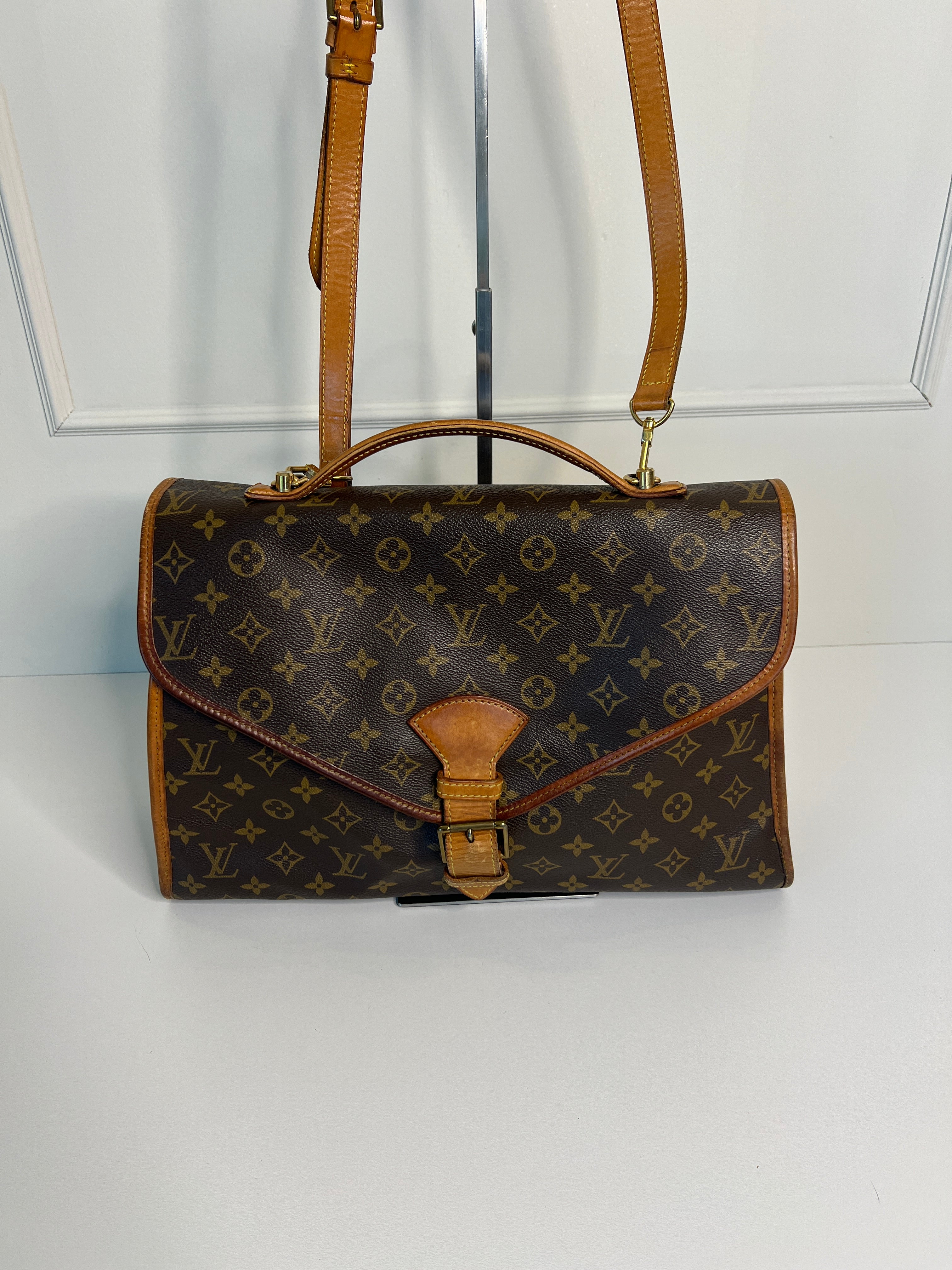Louis Vuitton Bel Air Monogram Canvas Handtas Crossbody Tas