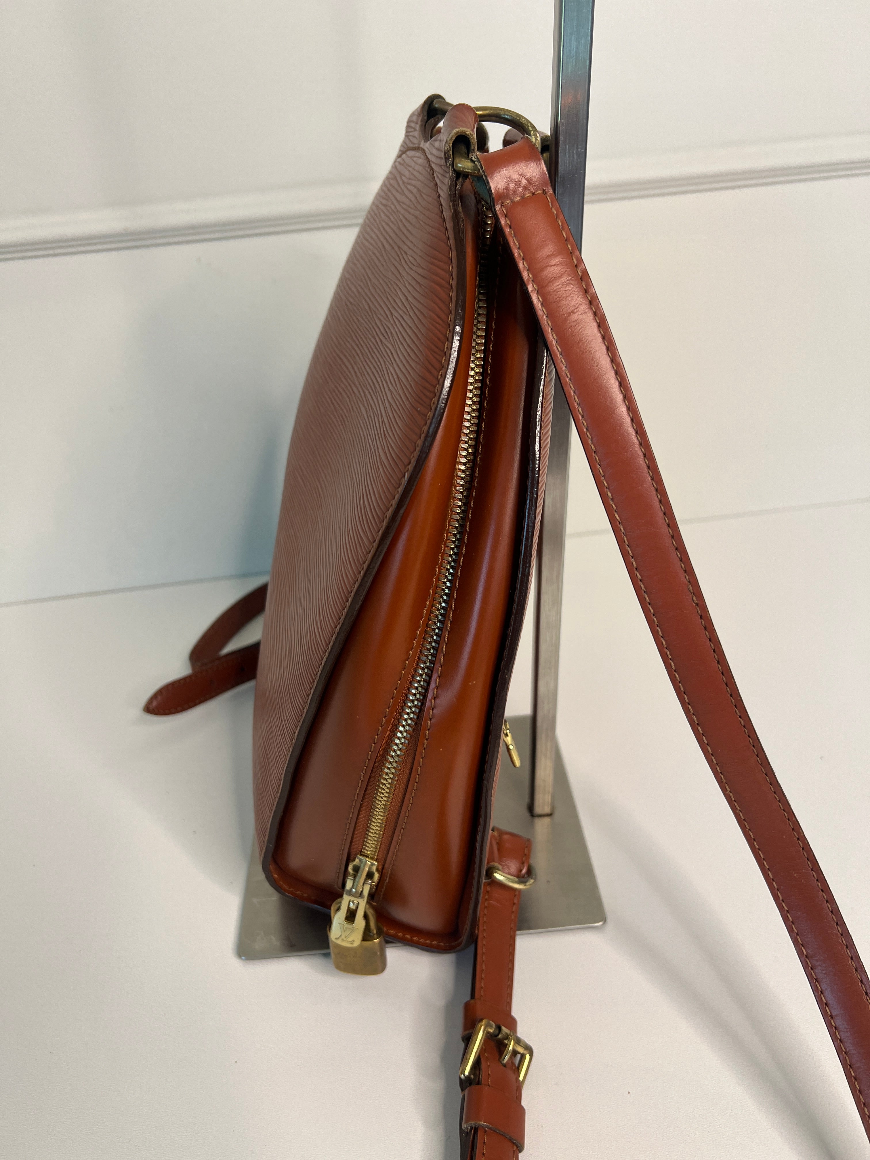 Louis Vuitton Mabillon Epi Leder Cognac – Vintage Rugtas