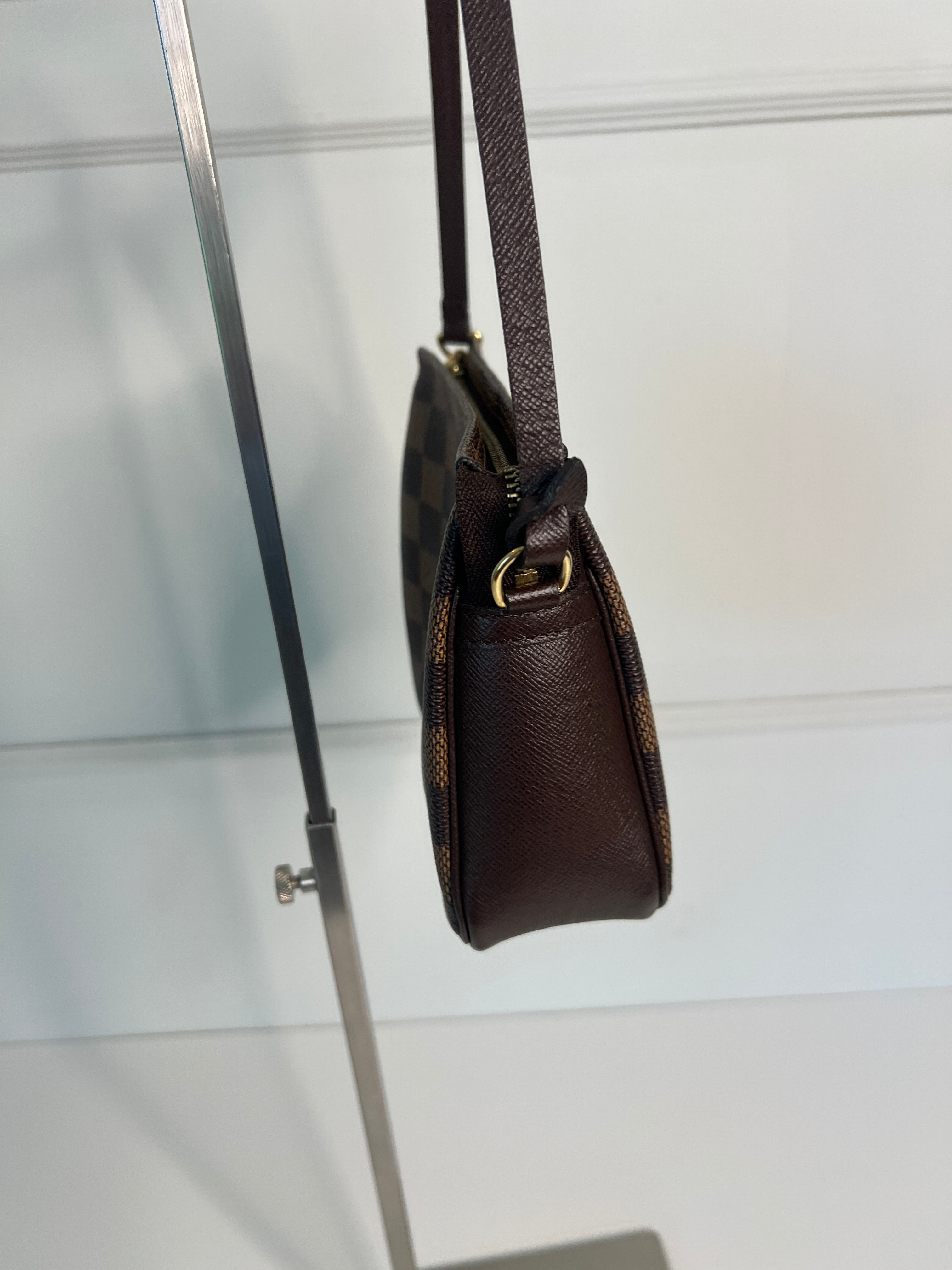 Louis Vuitton Trousse make-up tas Damier Ebene