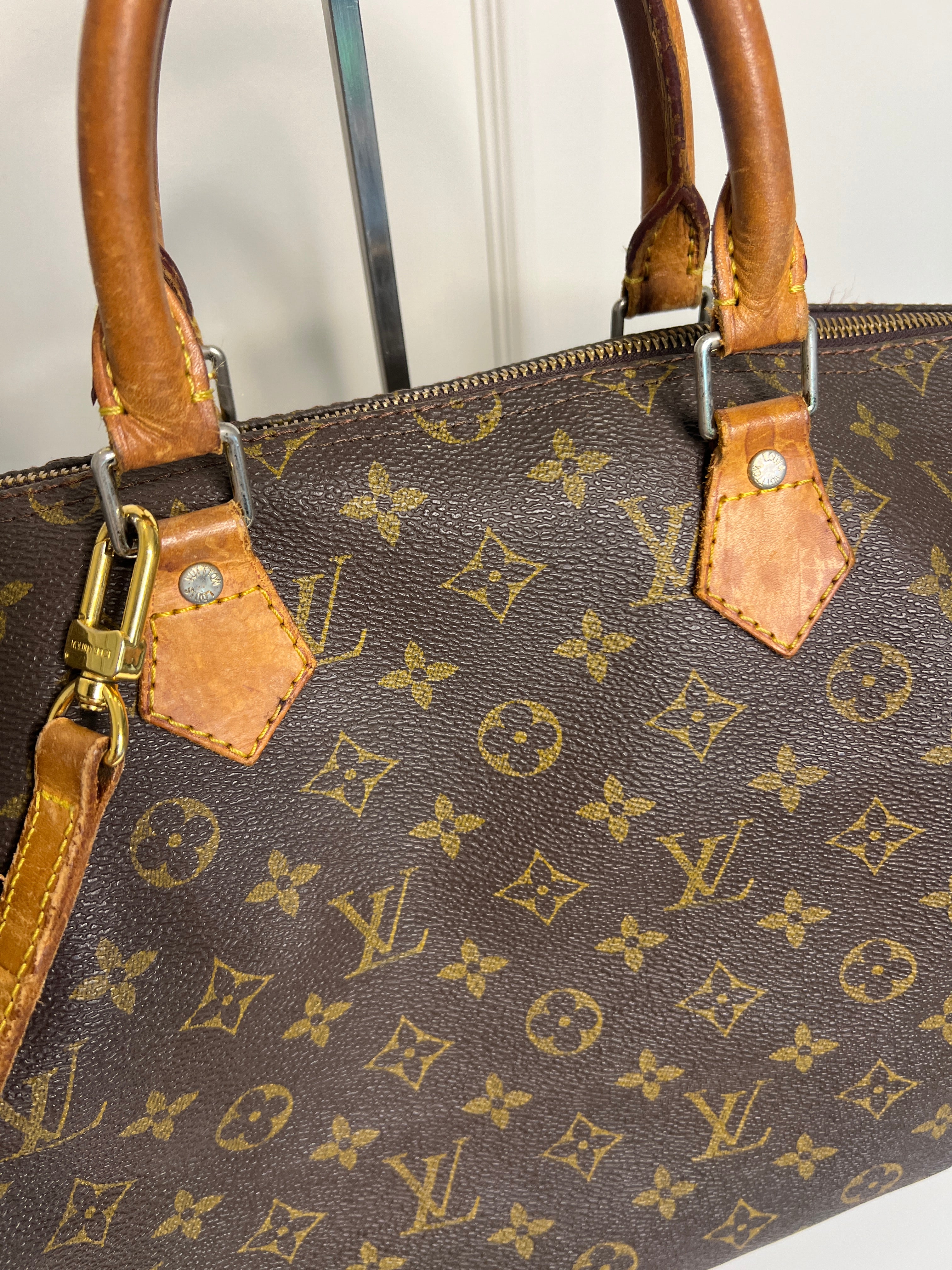 Louis Vuitton Speedy 35 Monogram met schouderriem