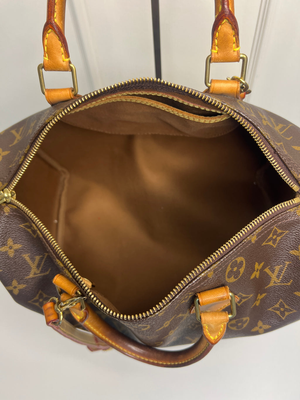 Louis Vuitton Speedy 30 Monogram Bag met schouderriem