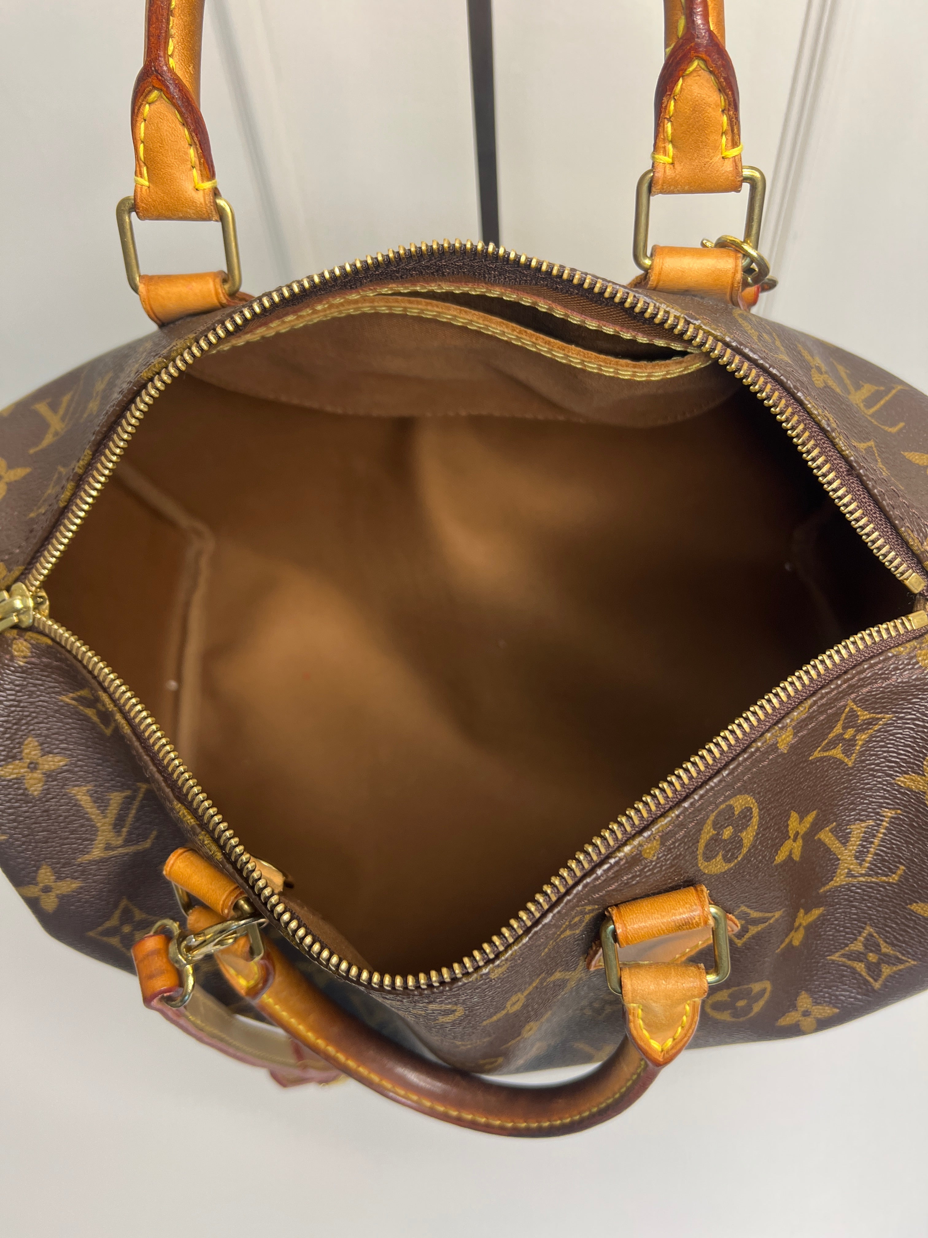 Louis Vuitton Speedy 30 Monogram Bag met schouderriem