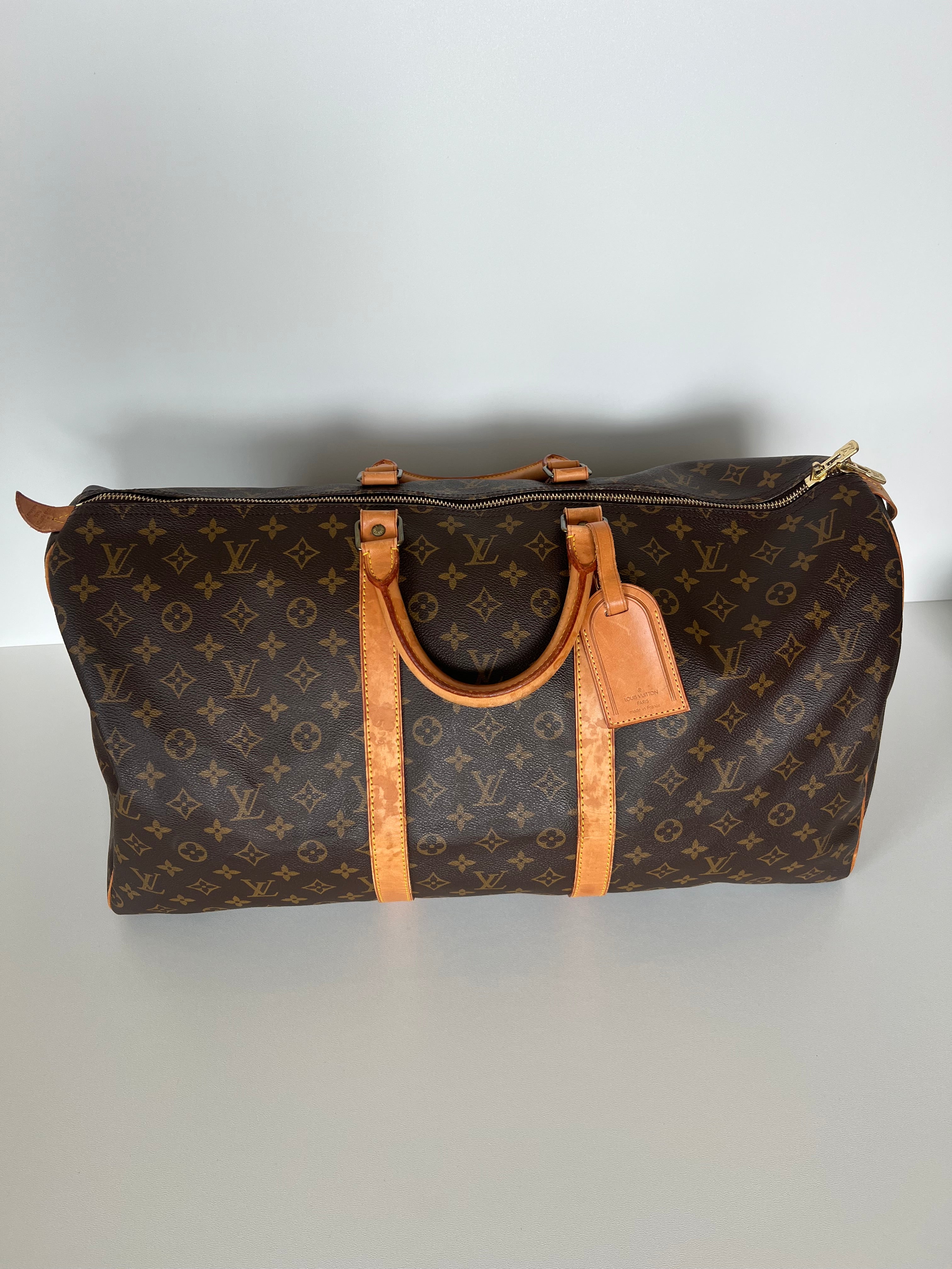 Louis Vuitton Keepall 55 Monogram Canvas Weekendtas Reistas