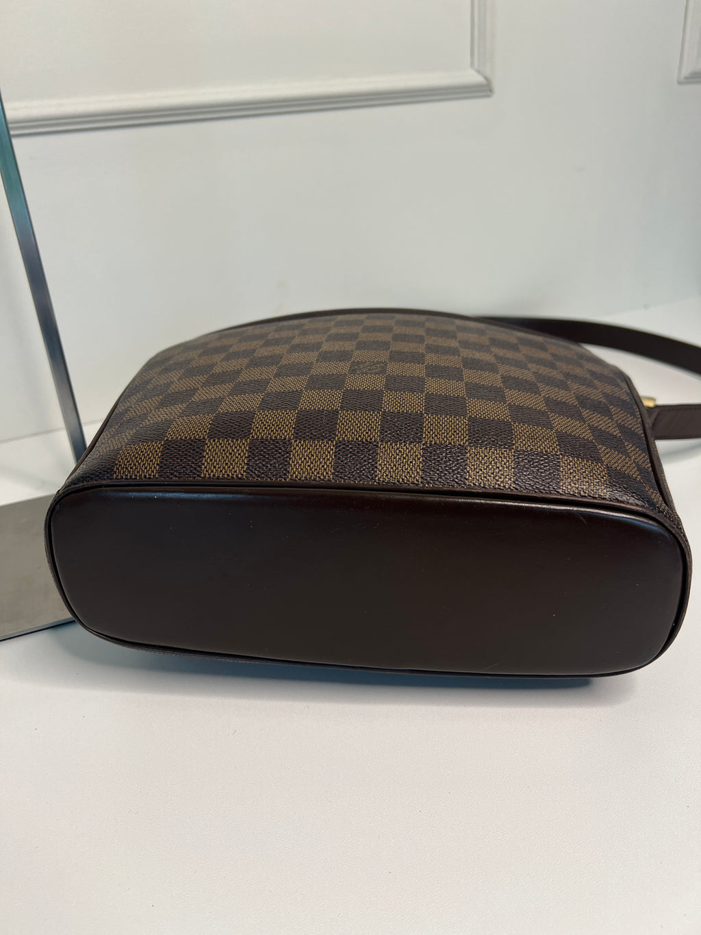 Louis Vuitton Ipanema PM Damier Ebene Canvas Crossbody Tas