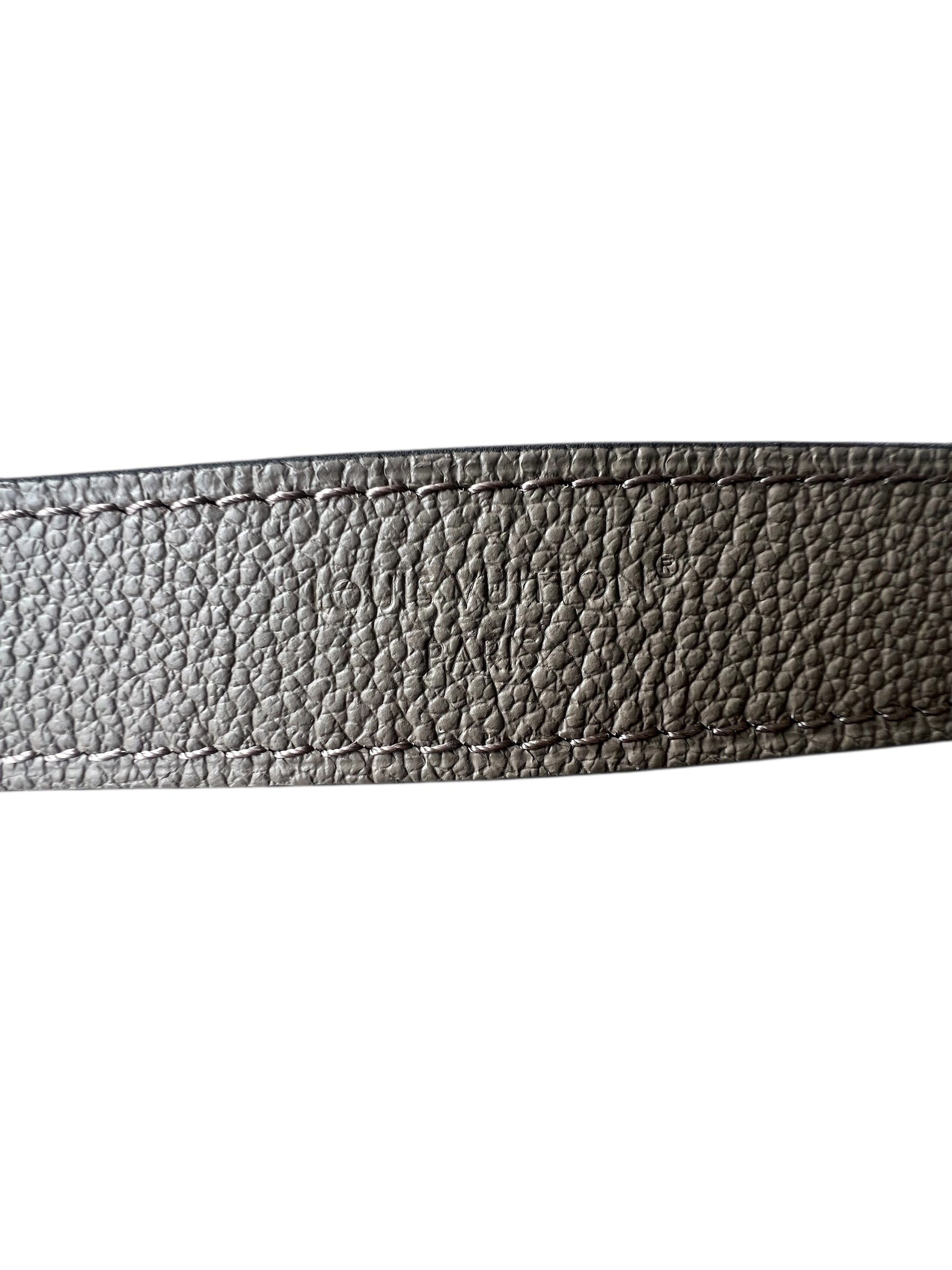 Luxe Lederen Schouderriem – Goudkleurige Details (55 cm)