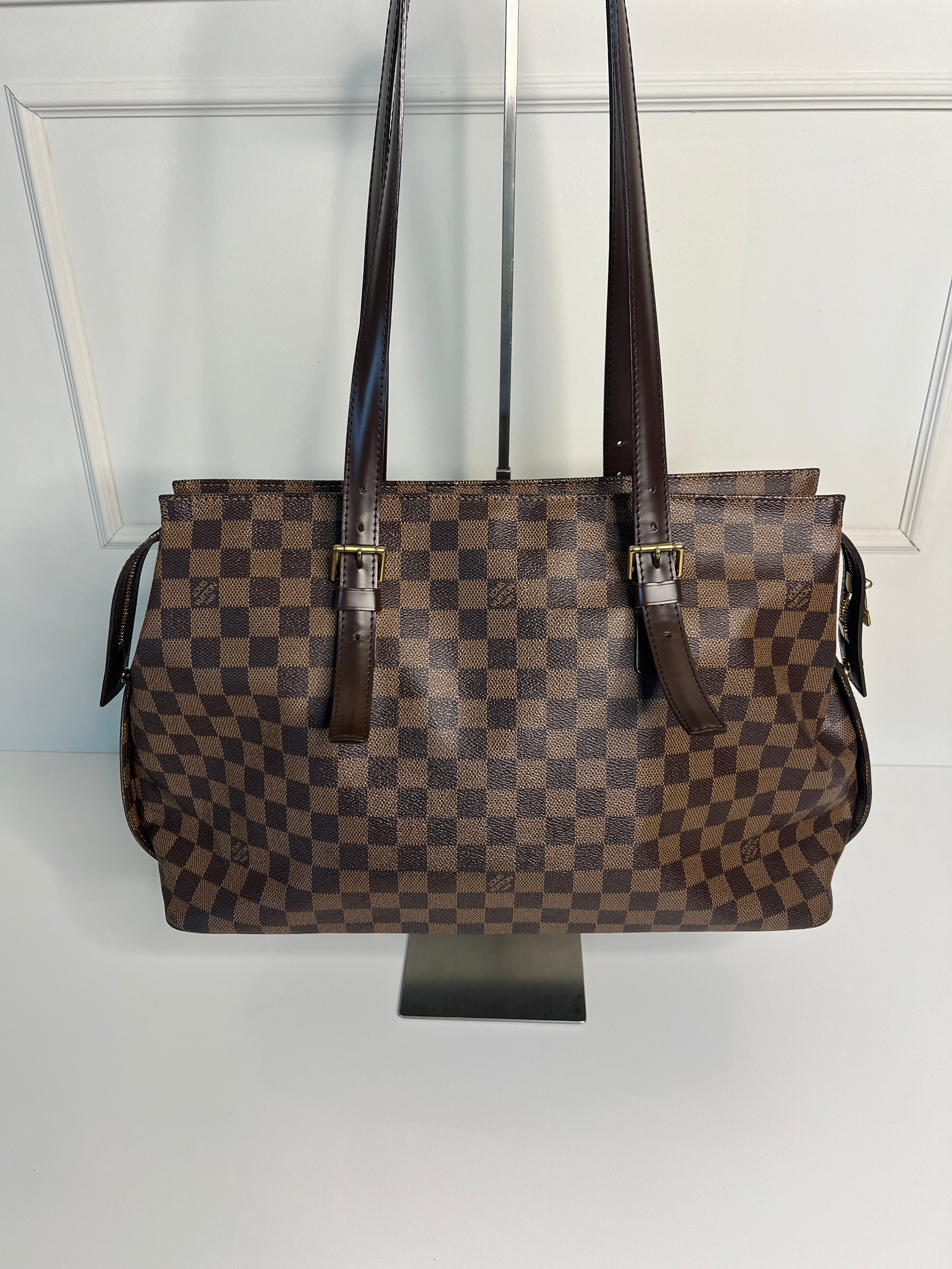 Louis Vuitton Chelsea Damier Ebene Tote Bag – Schoudertas
