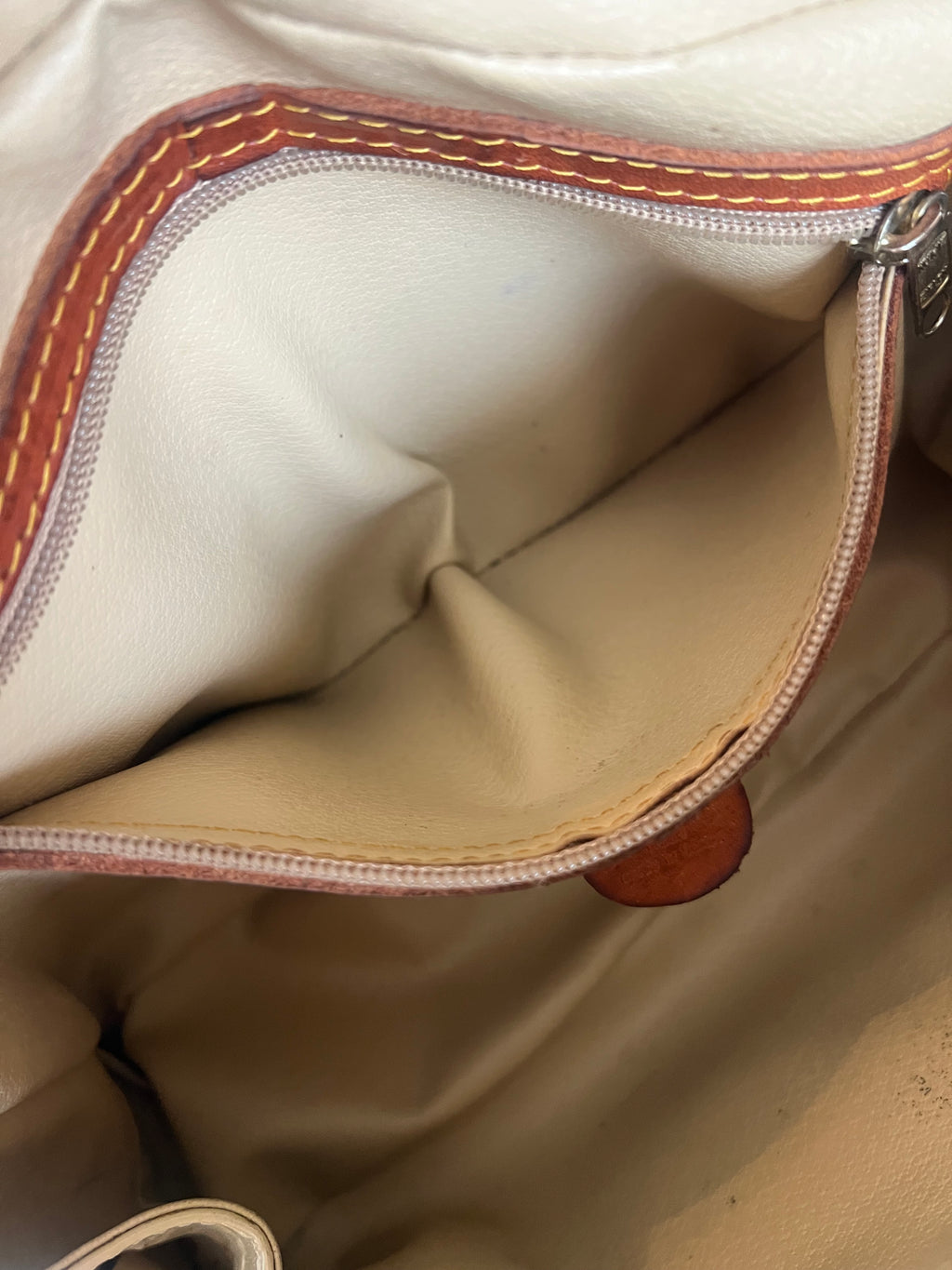 Louis Vuitton Trouville Vernis Beige