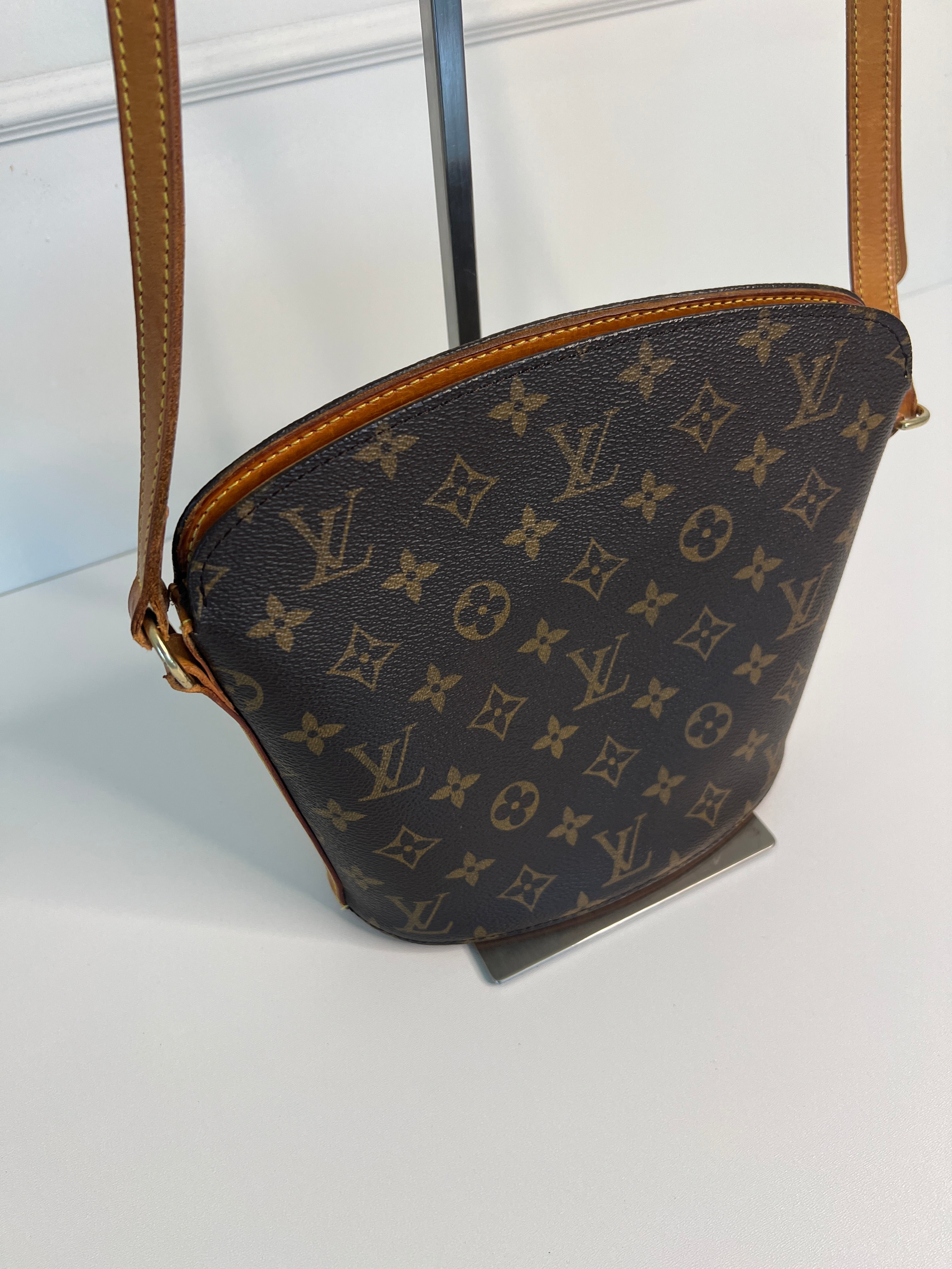 Louis Vuitton Drouot Monogram Crossbody Tas Vintage