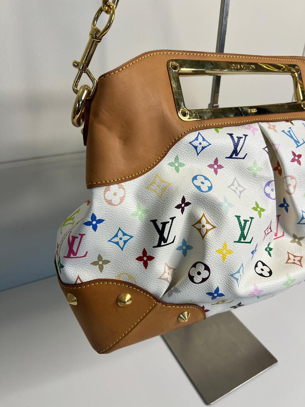Louis Vuitton x Takashi Murakami Multicolor Judy GM schoudertas