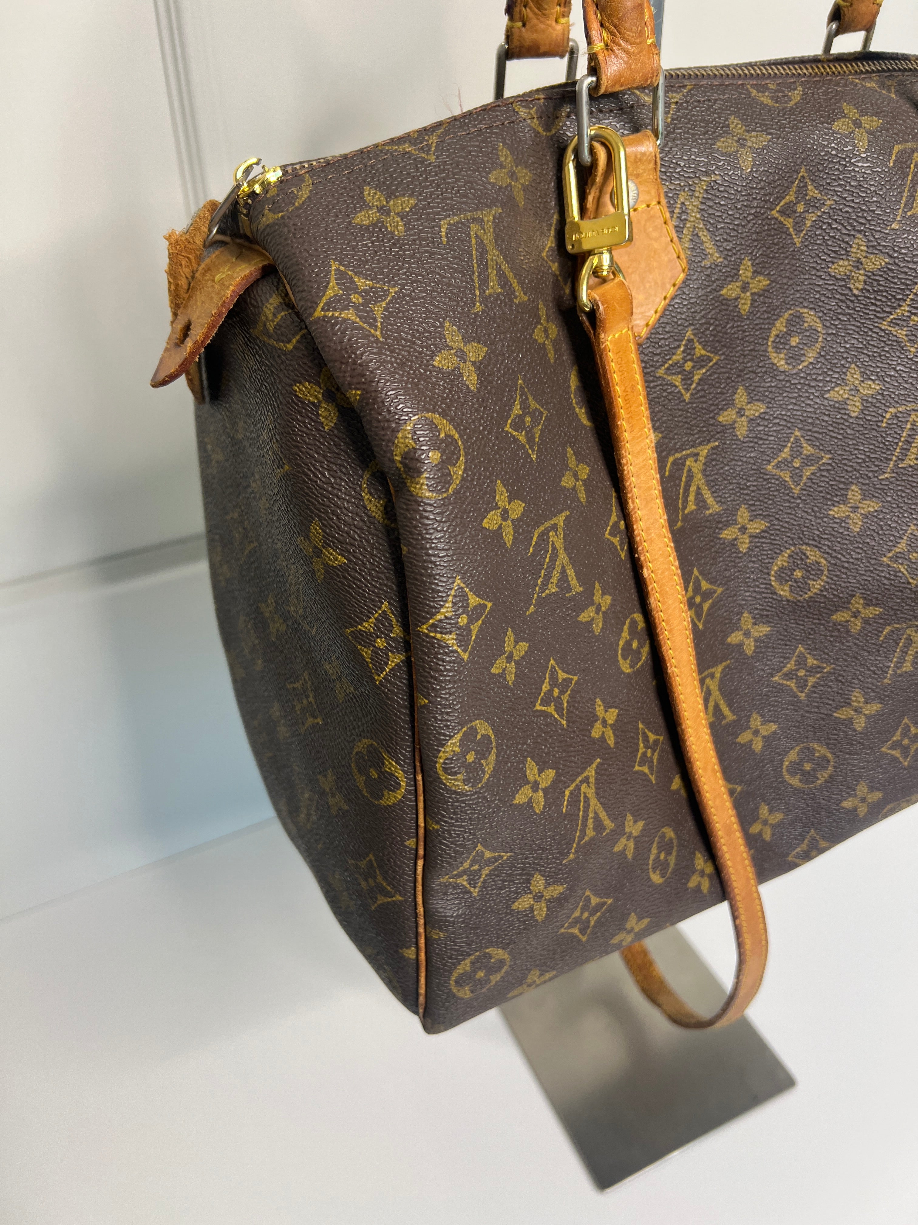 Louis Vuitton Speedy 35 Monogram met schouderriem