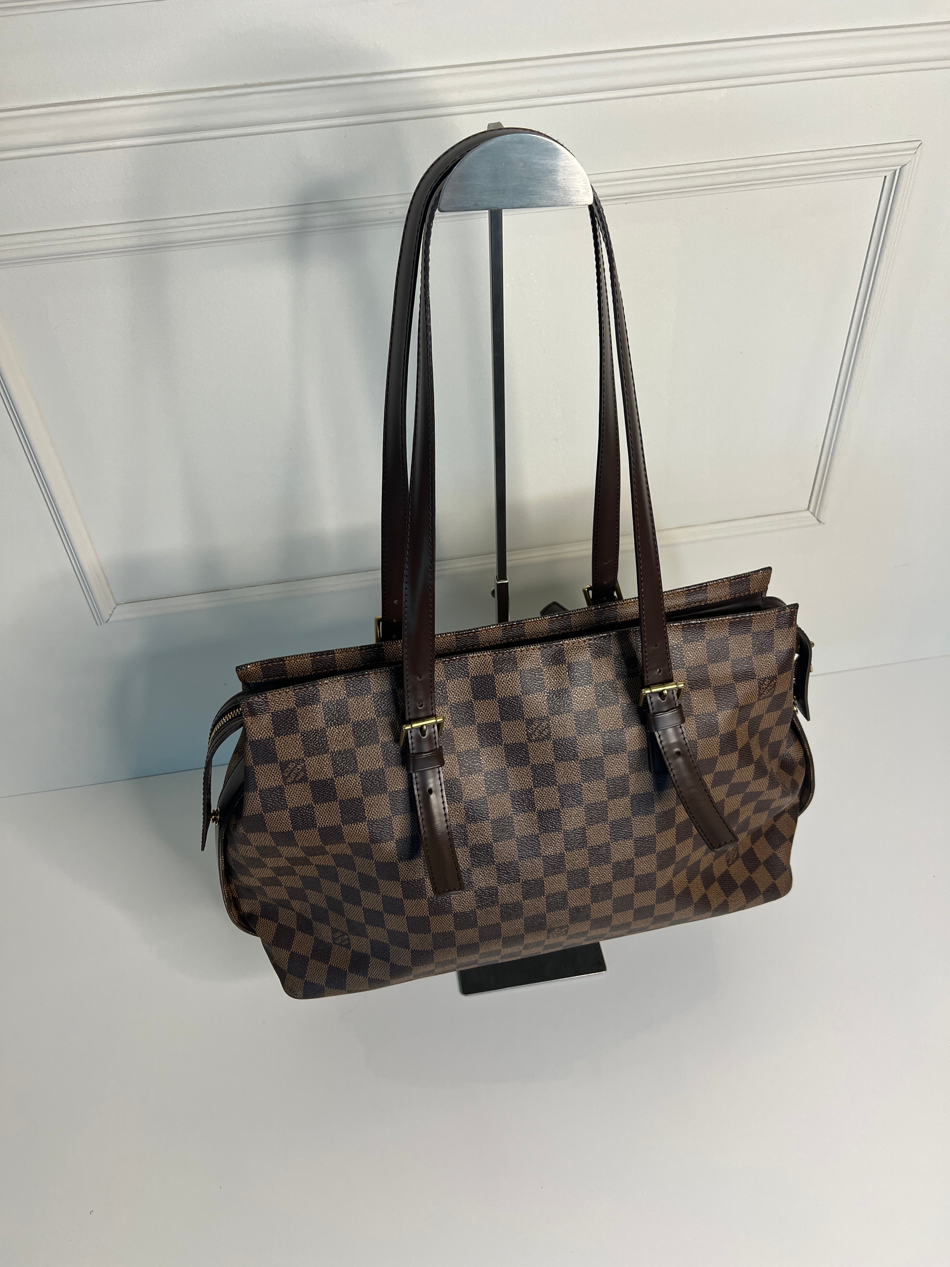 Louis Vuitton Chelsea Damier Ebene Tote Bag – Schoudertas