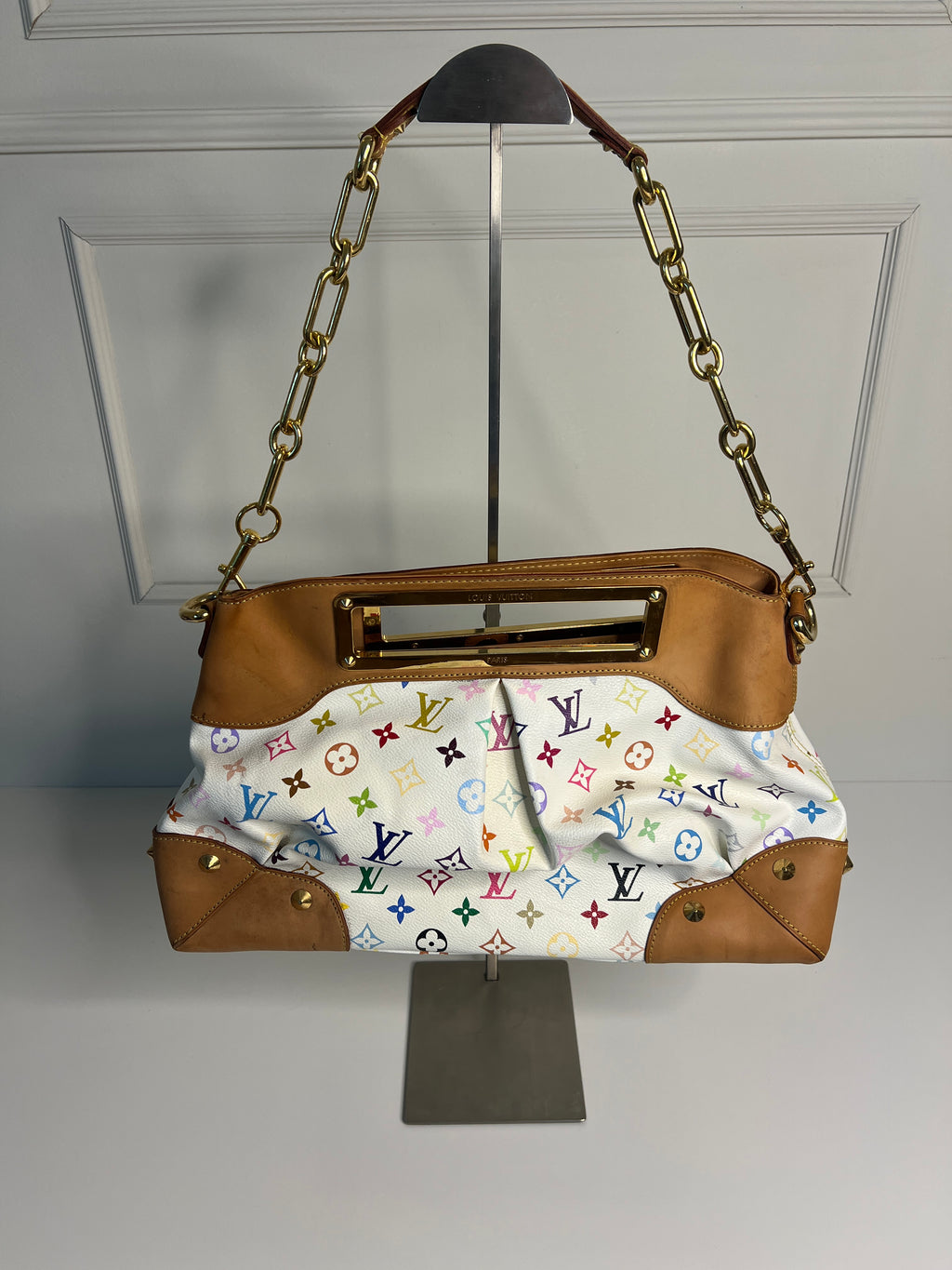 Louis Vuitton x Takashi Murakami Multicolor Judy GM schoudertas