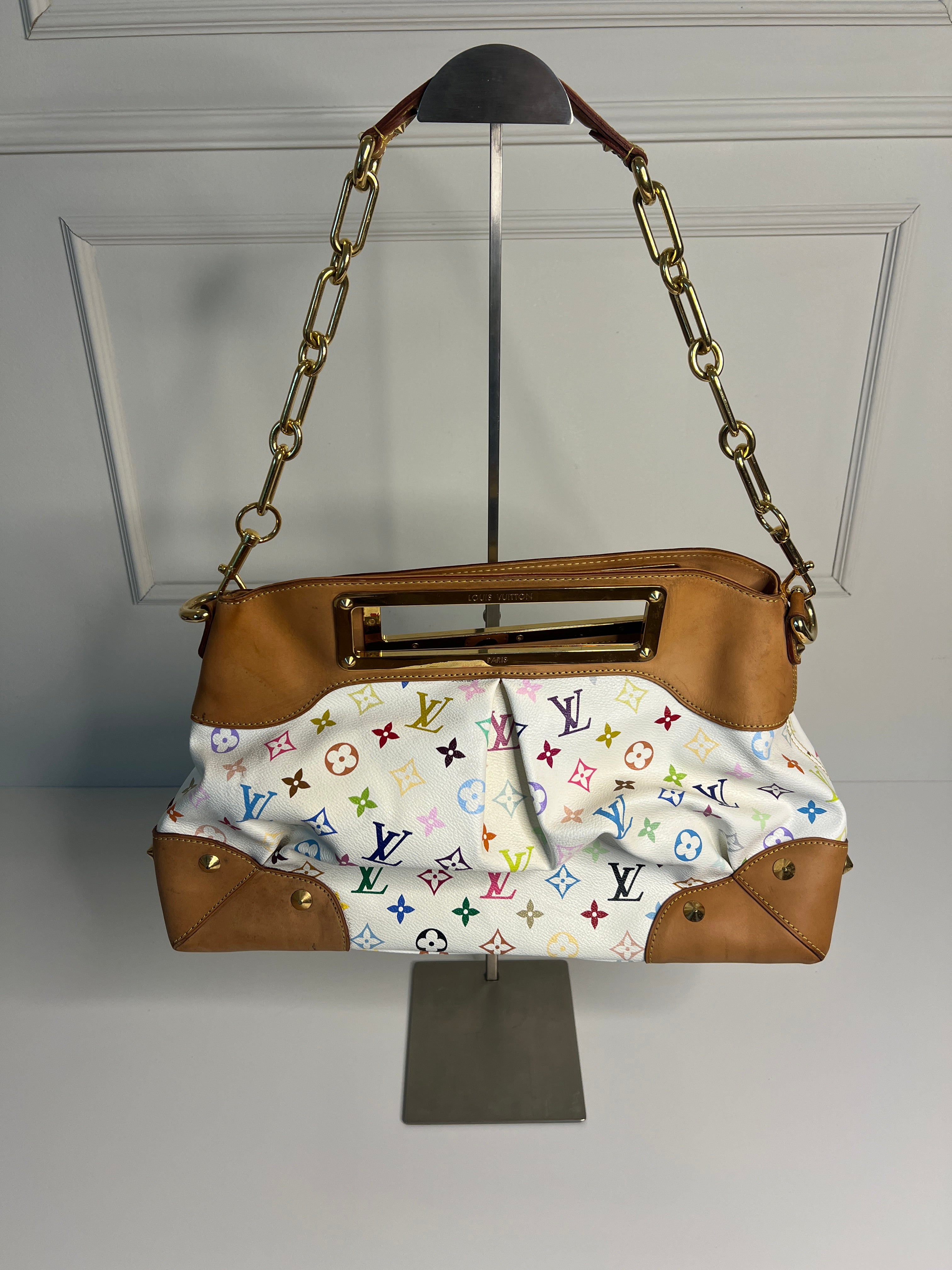 Louis Vuitton x Takashi Murakami Multicolor Judy GM schoudertas