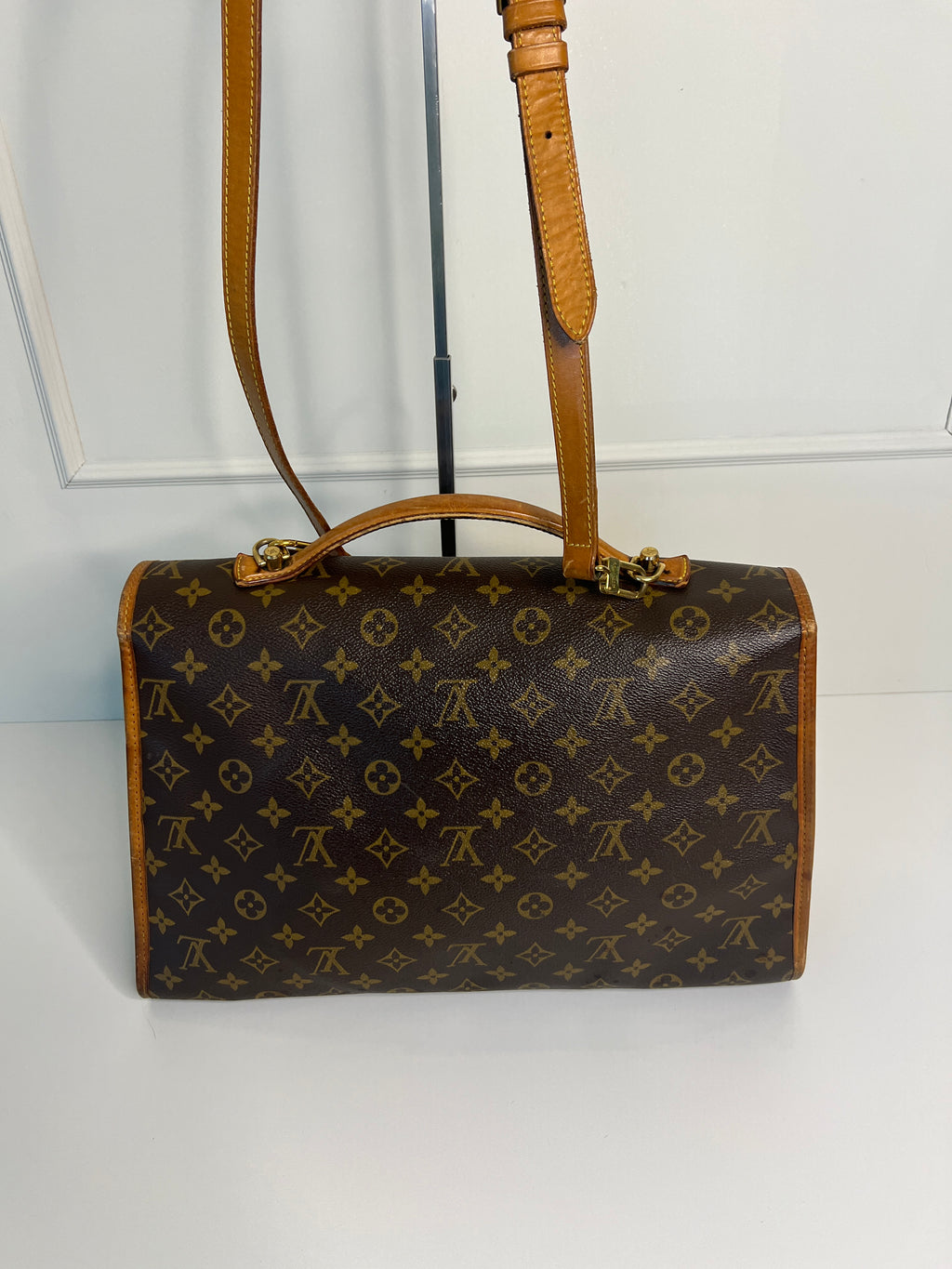 Louis Vuitton Bel Air Monogram Canvas Handtas Crossbody Tas