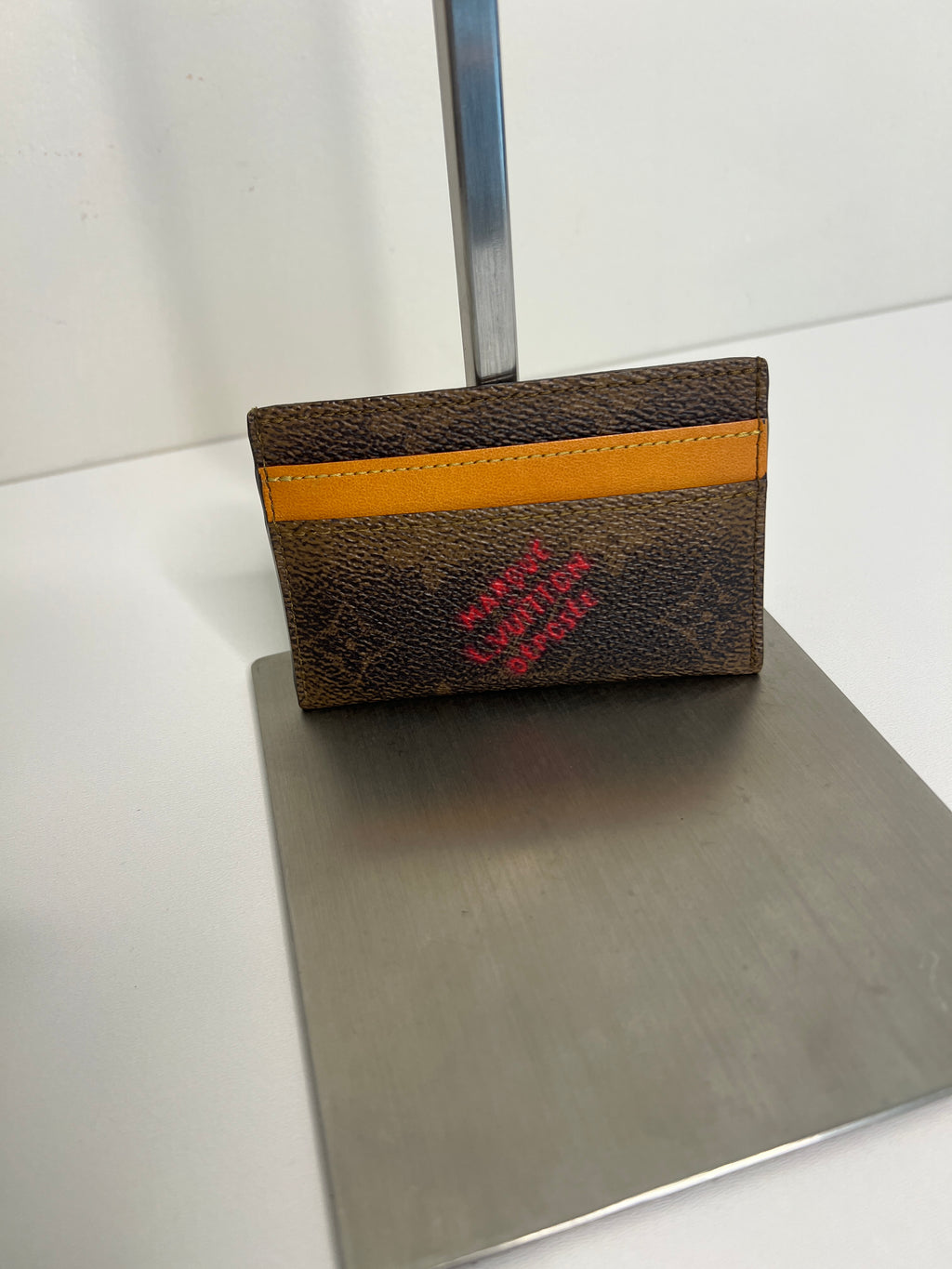 Monogram Dust Double Card Holder