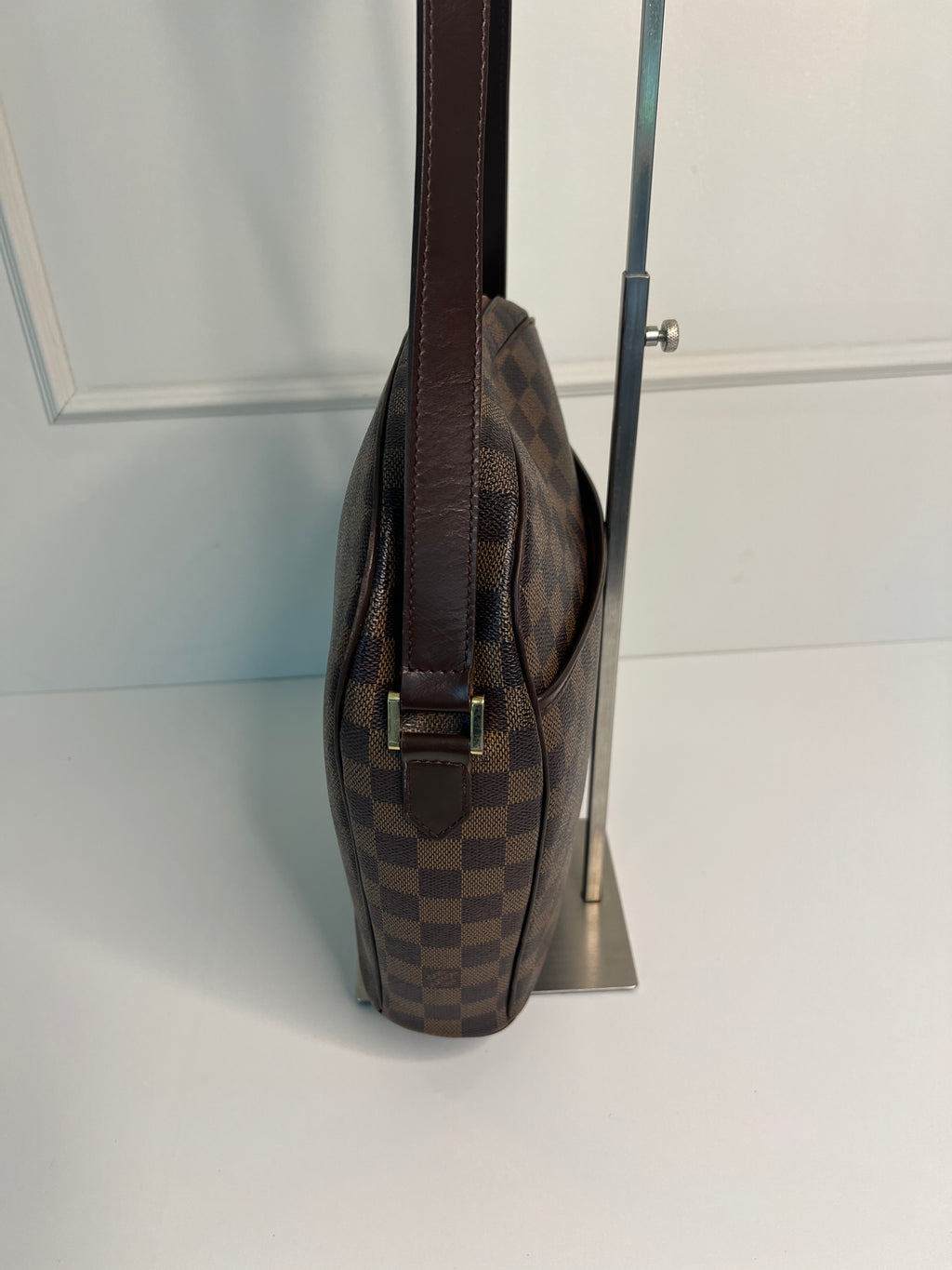 Louis Vuitton Ipanema PM Damier Ebene Canvas Crossbody Tas