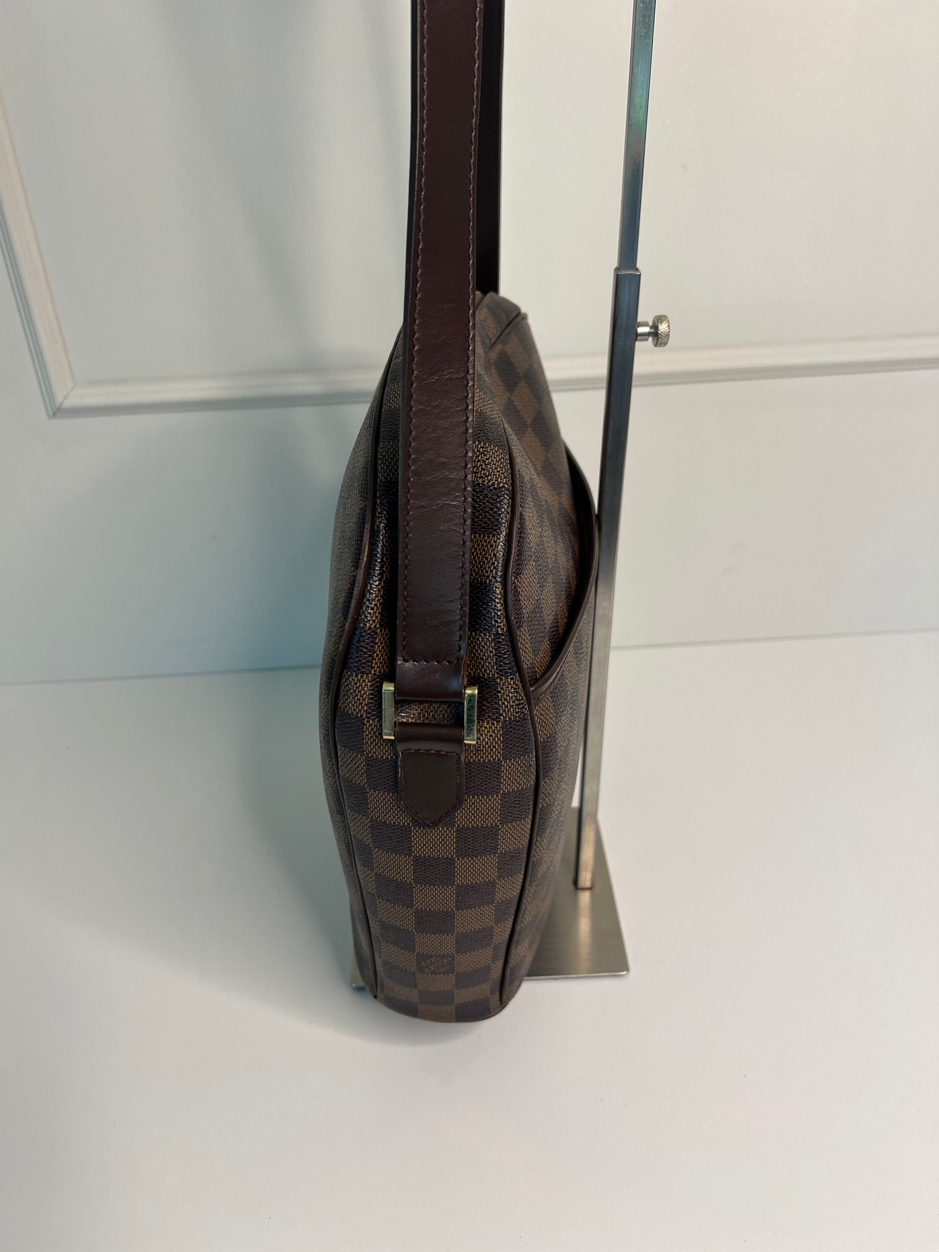 Louis Vuitton Ipanema PM Damier Ebene Canvas Crossbody Tas