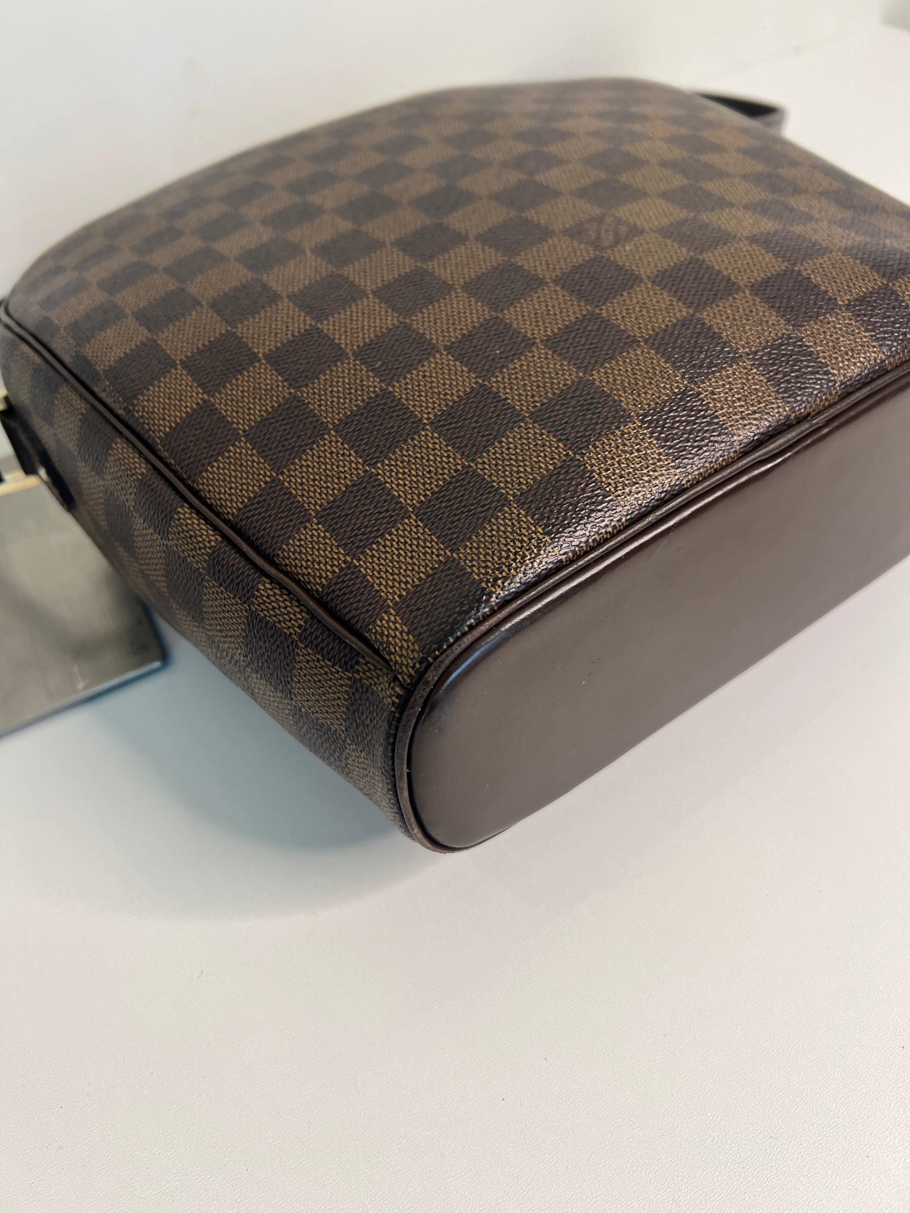 Louis Vuitton Ipanema PM Damier Ebene Canvas Crossbody Tas