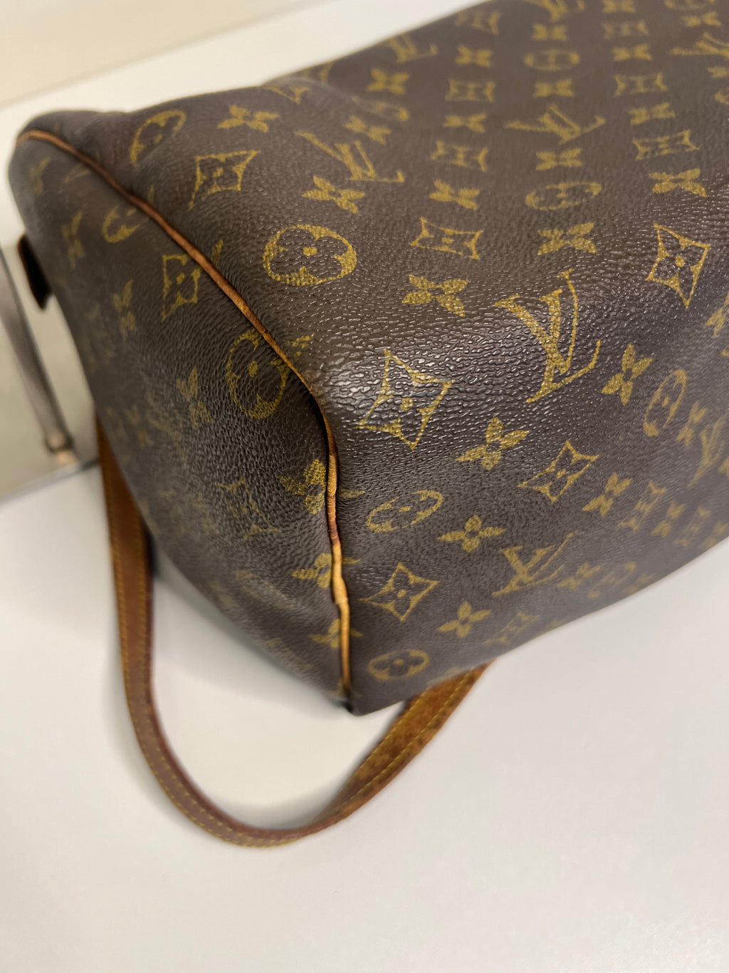 Louis Vuitton Speedy 35 Monogram met schouderriem