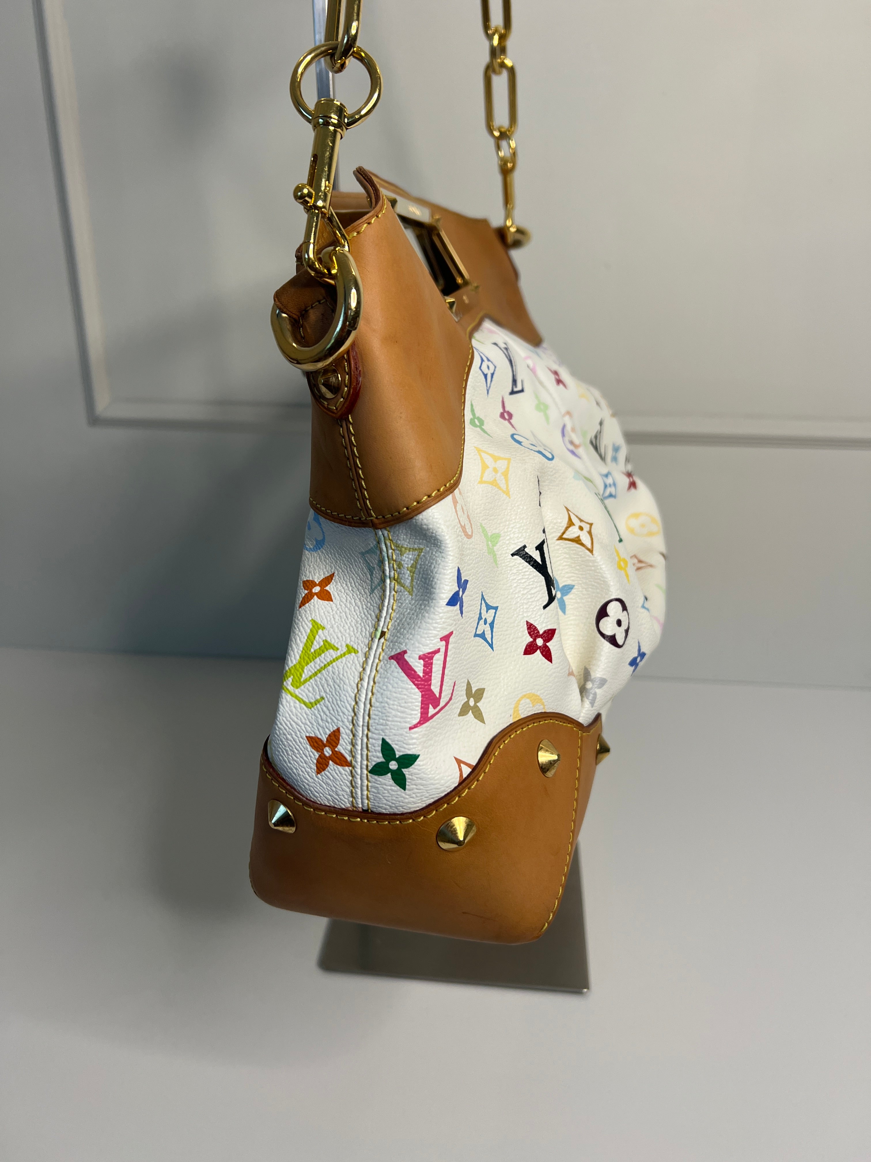 Louis Vuitton x Takashi Murakami Multicolor Judy GM schoudertas