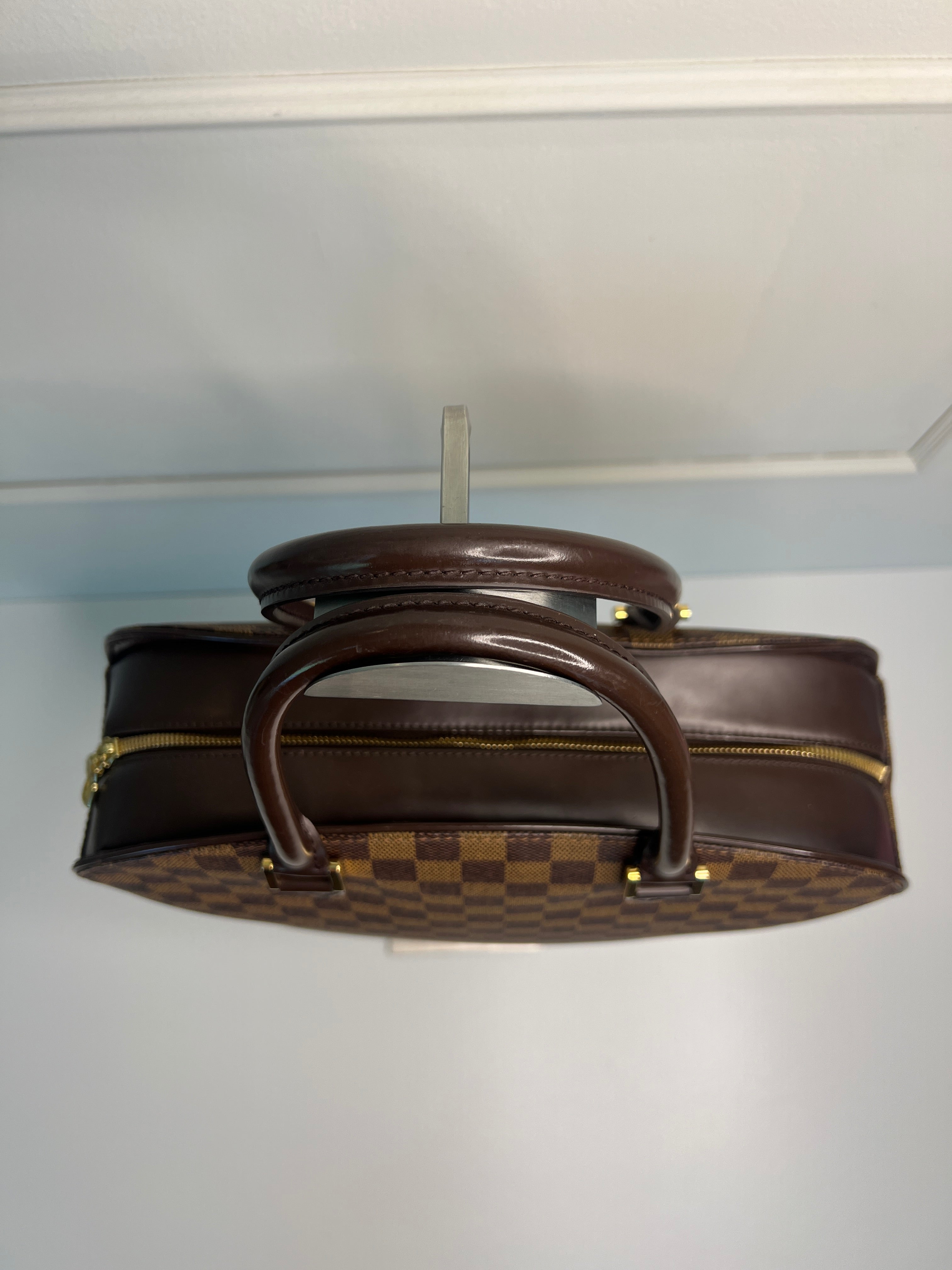 Louis Vuitton Sarria MM Damier Ebene Canvas Handtas