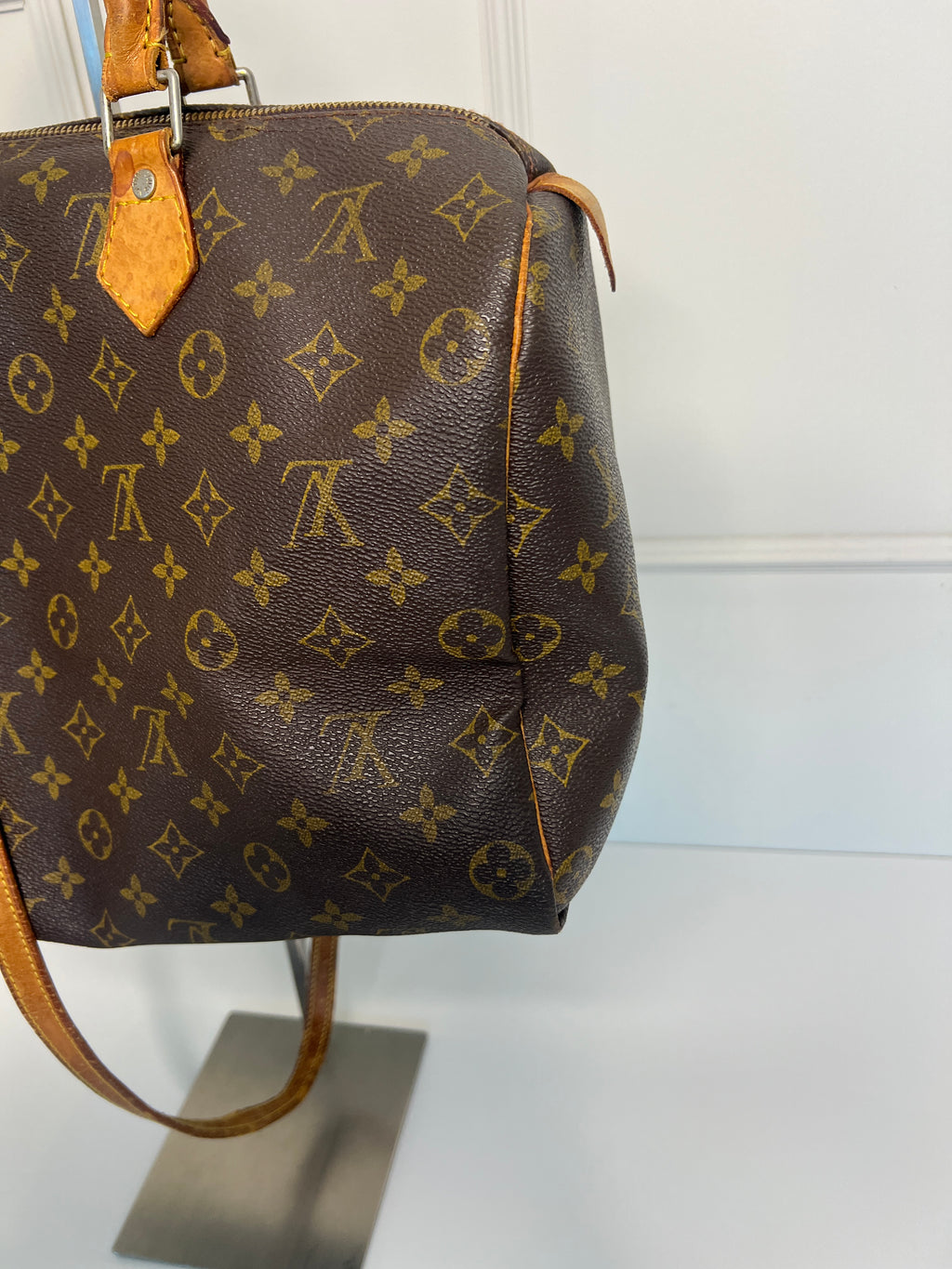 Louis Vuitton Speedy 35 Monogram met schouderriem